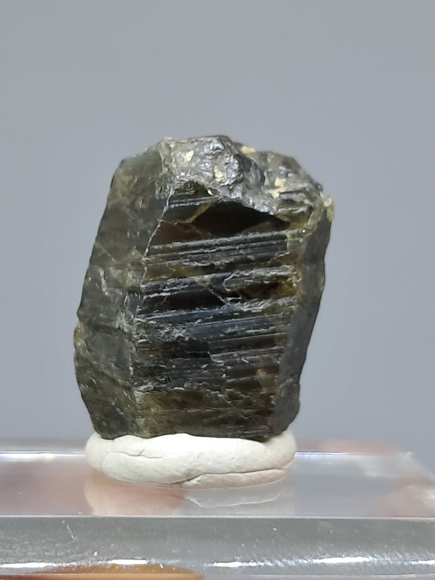 Natural Teal Green Sapphire Crystal (Karur) Rough Stone | Mineral Specimen #SP22