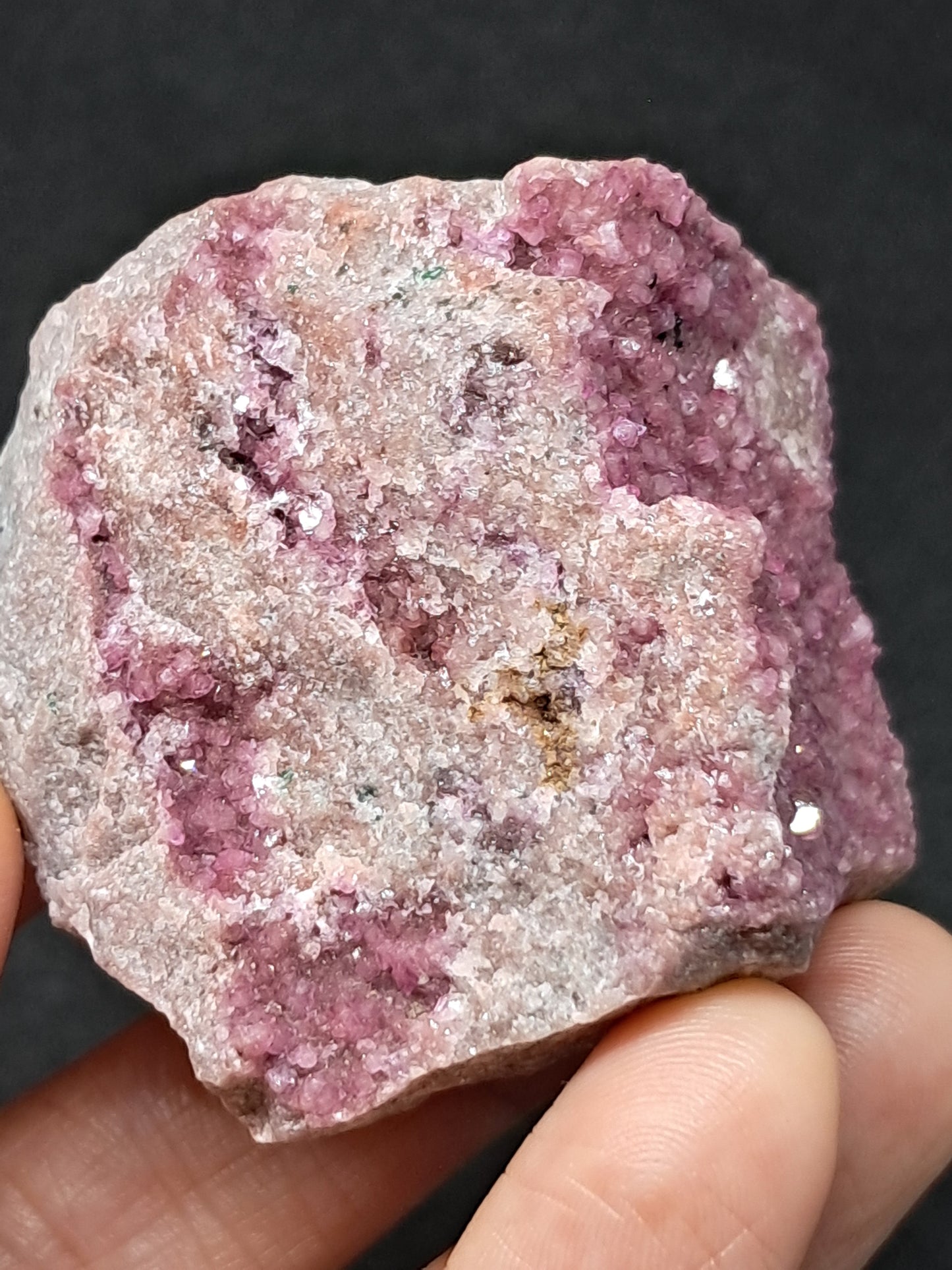Cobaltoan Calcite (DRC) *High Grade* Natural Crystal Stone | Mineral Specimen | Crystallized #CO9