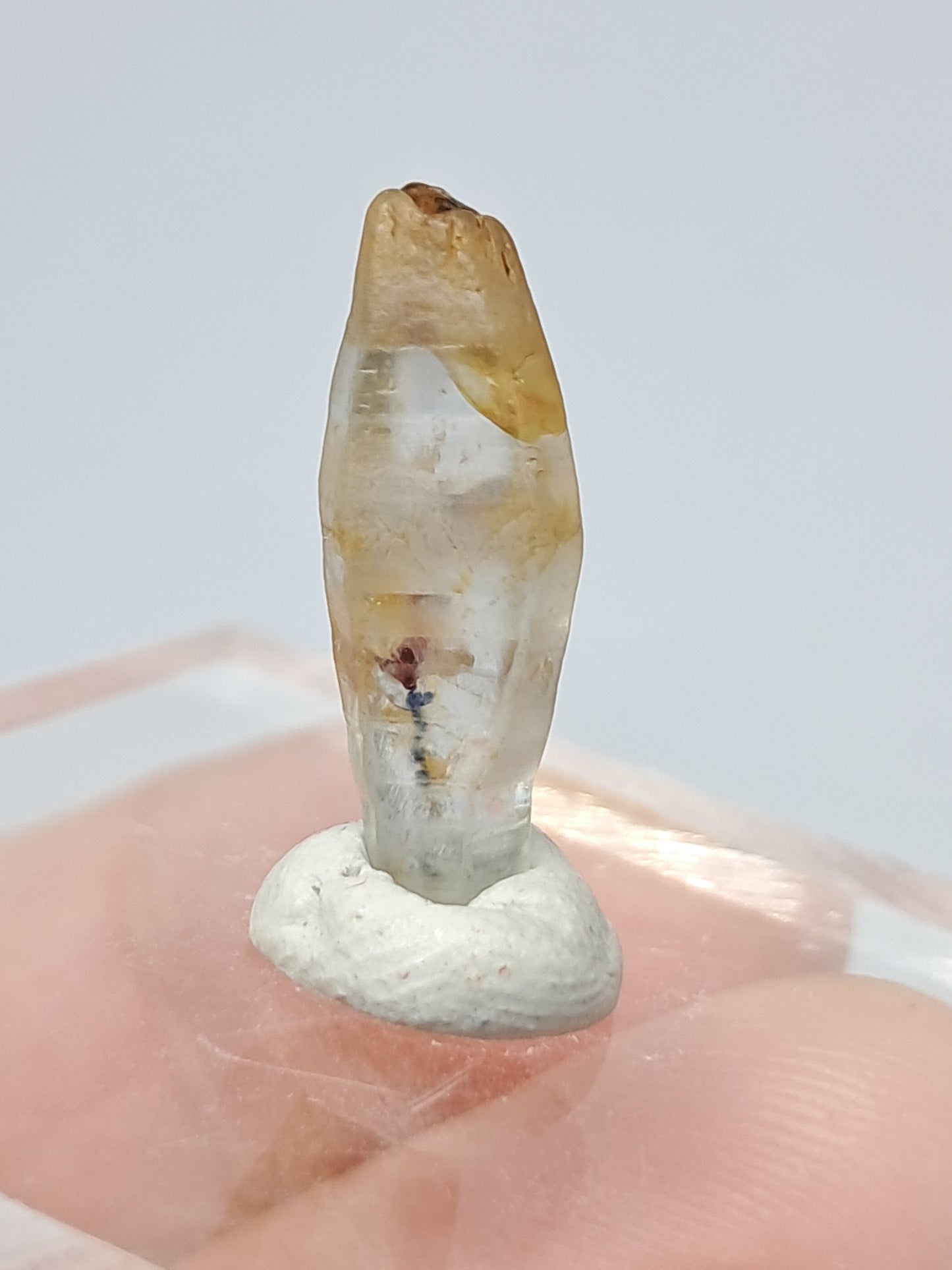 Natural White Sapphire crystal #SP2