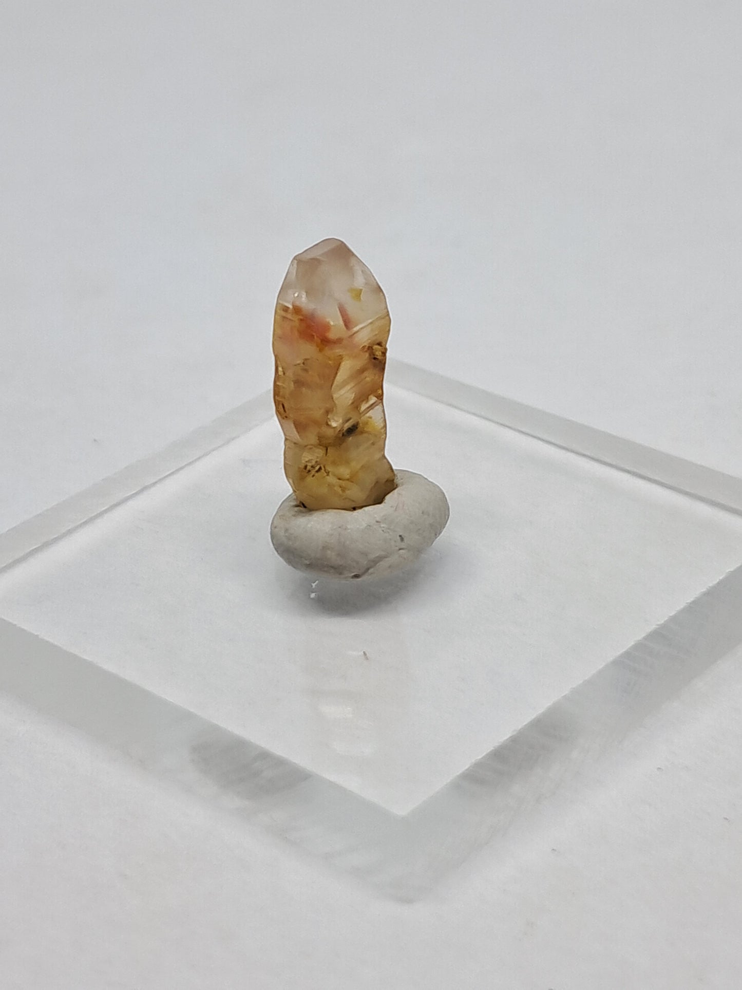 Natural White Sapphire (Sri Lanka) Raw Natural Crystal Stone | Mineral Specimen #SP5