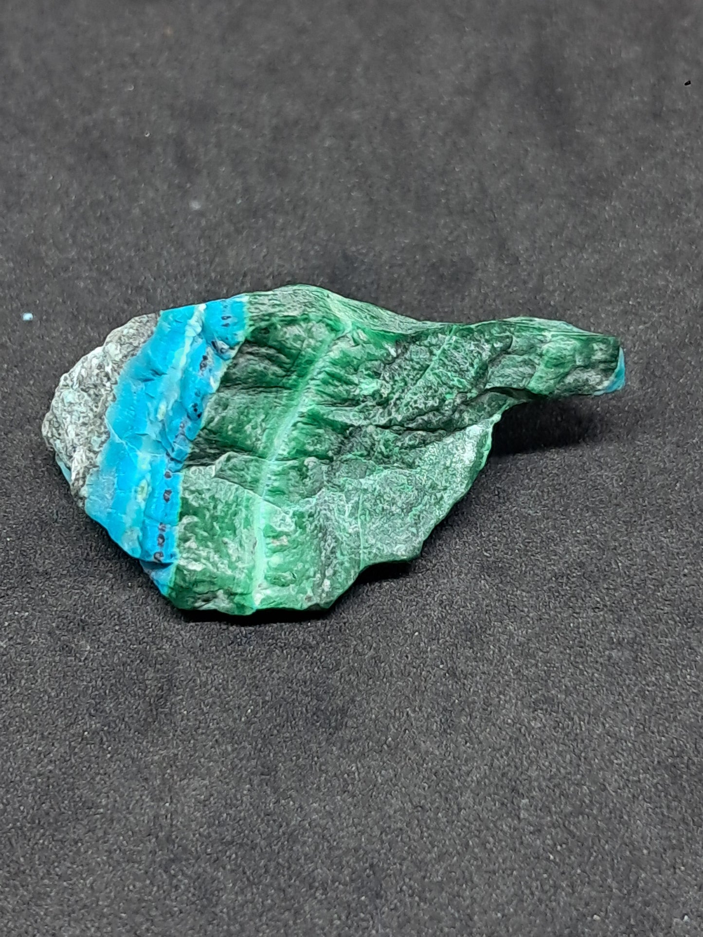Chrysocolla Malachite (Democratic Republic of Congo) Raw Stone | Rough Crystal | Natural Mineral Specimen #CM8