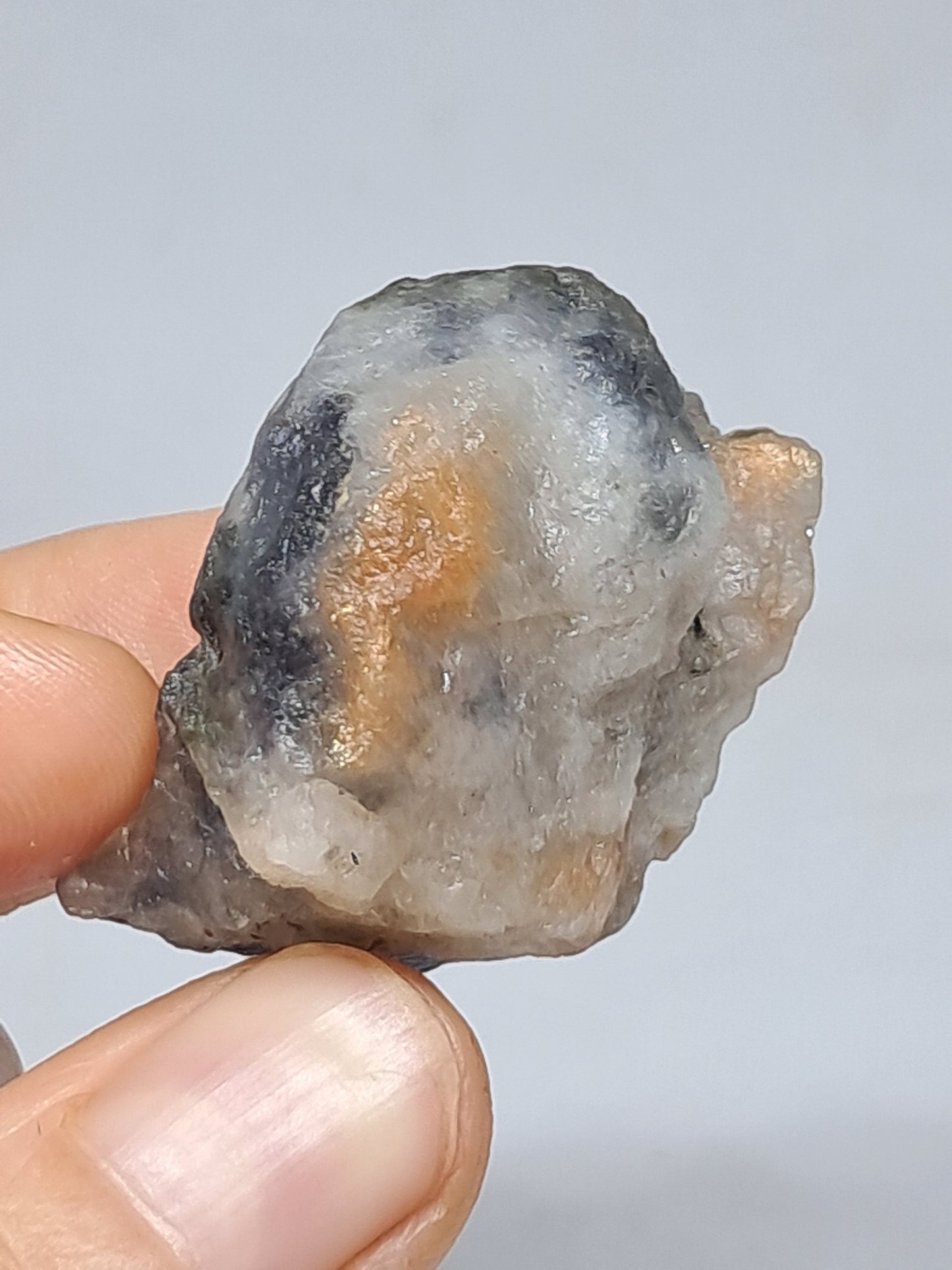 Sunstone w/ Iolite (Tamil Nadu) Rough Stone | Natural Crystal | Mineral Specimen #SI17