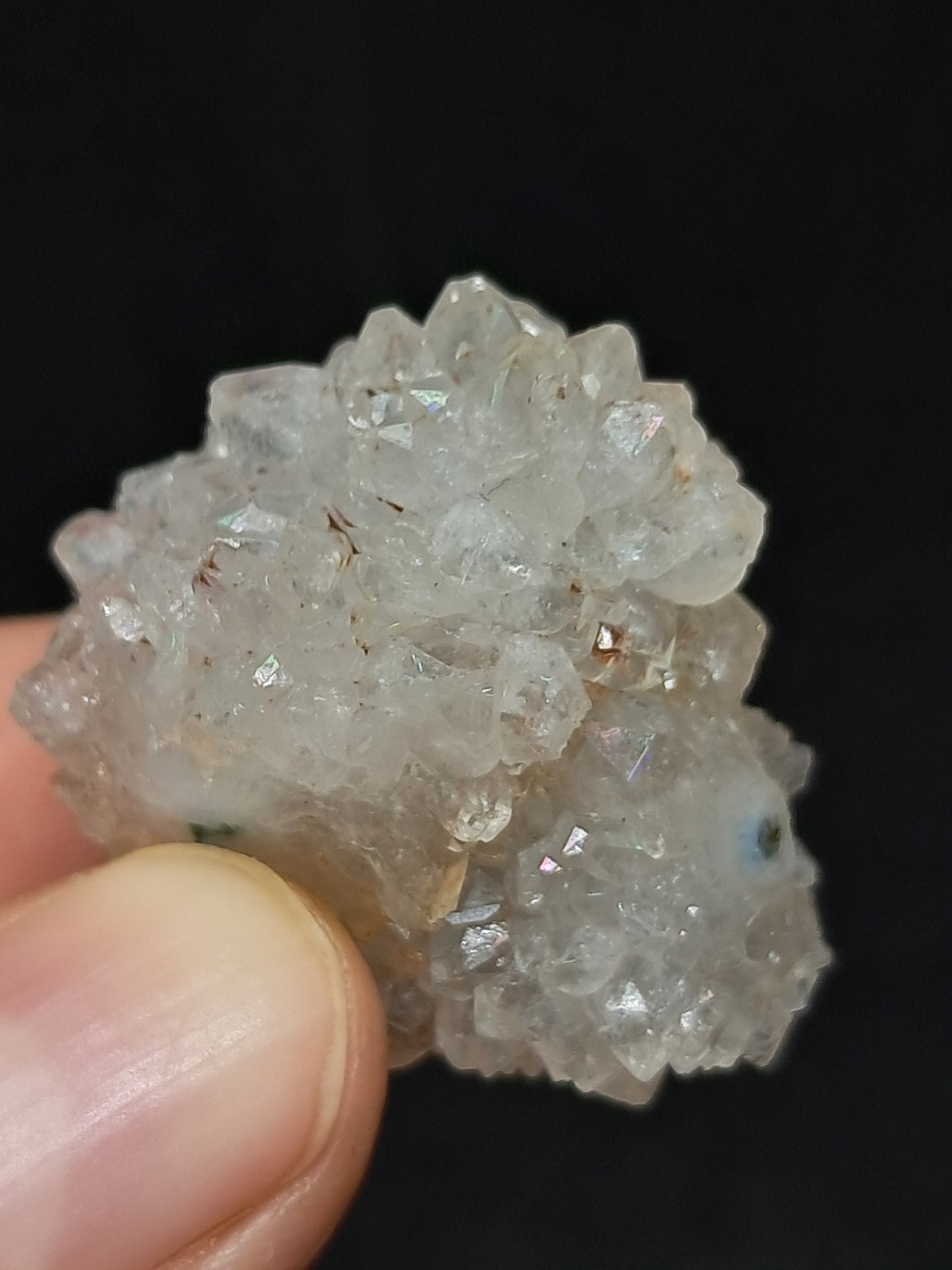 Iris Quartz Stalactite (Anandalite)(Non-precious stone) #AQ23