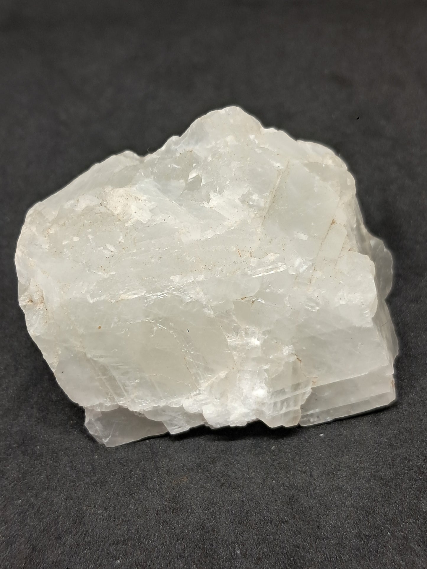 White Calcite (Sri Lanka) Rough Stone | Natural Crystal | Mineral Specimen #CA11