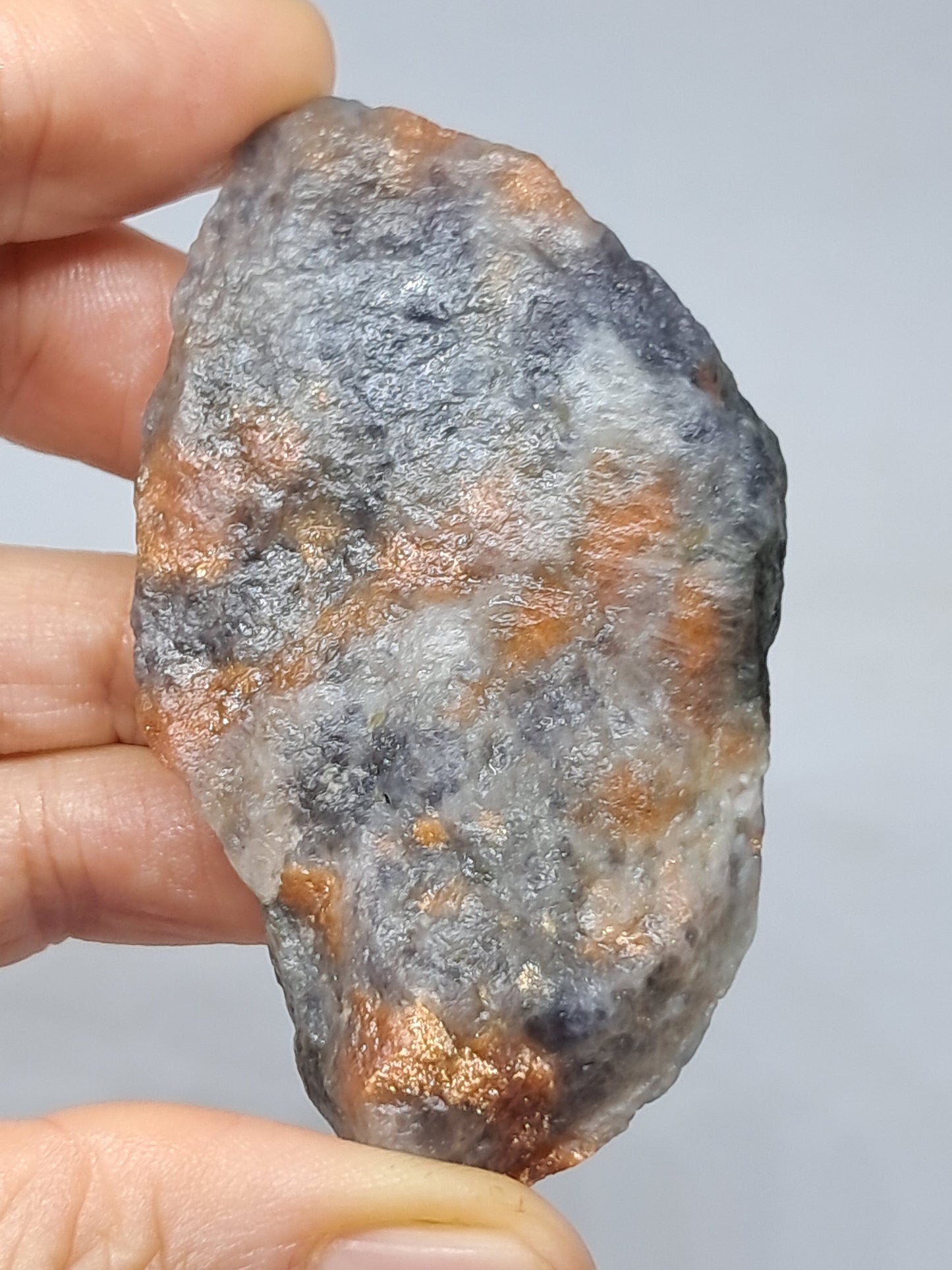 Sunstone w/ Iolite (Tamil Nadu) Rough Stone | Natural Crystal | Mineral Specimen #SI16