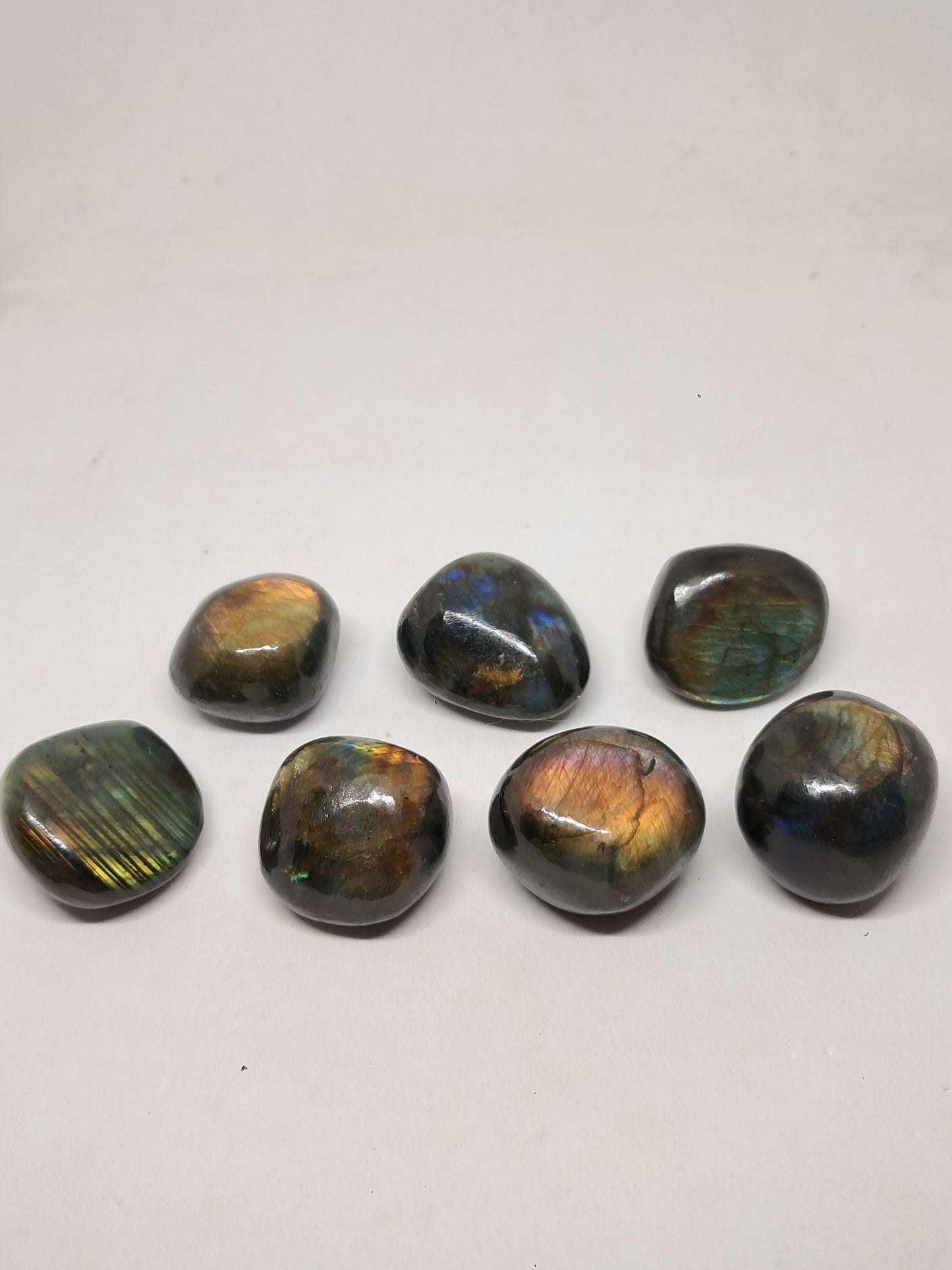 Labradorite Tumbled Stones | Natural Polished Crystal | Good Flash | Great Iridiscence #LB4