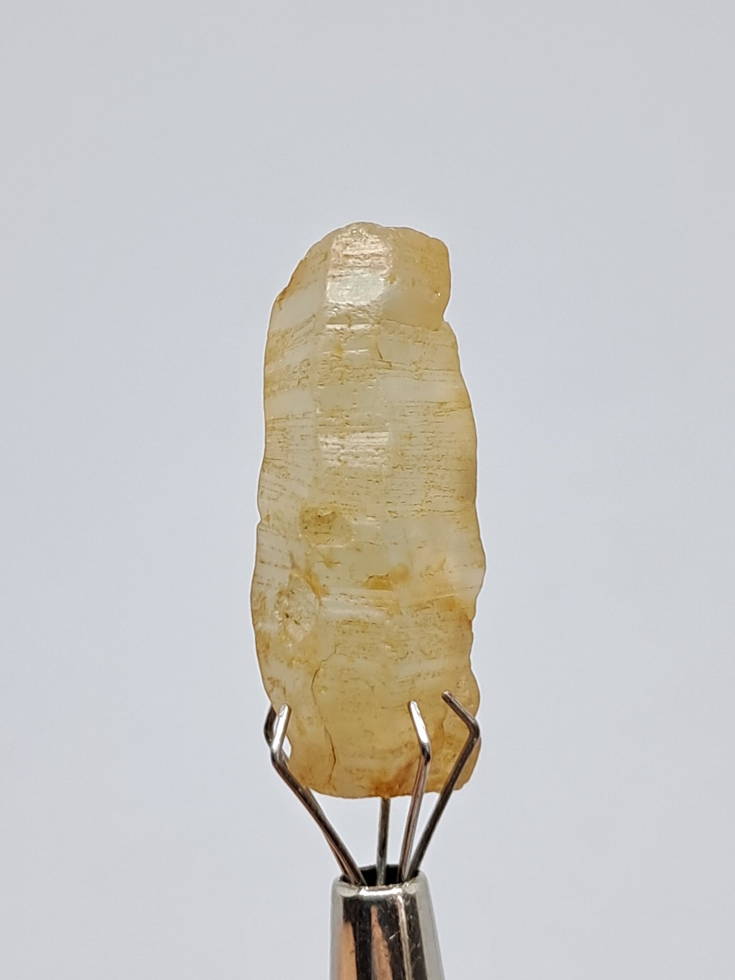 Natural White Sapphire Crystal (Sri Lanka) Rough Stone | Mineral Specimen #SP8