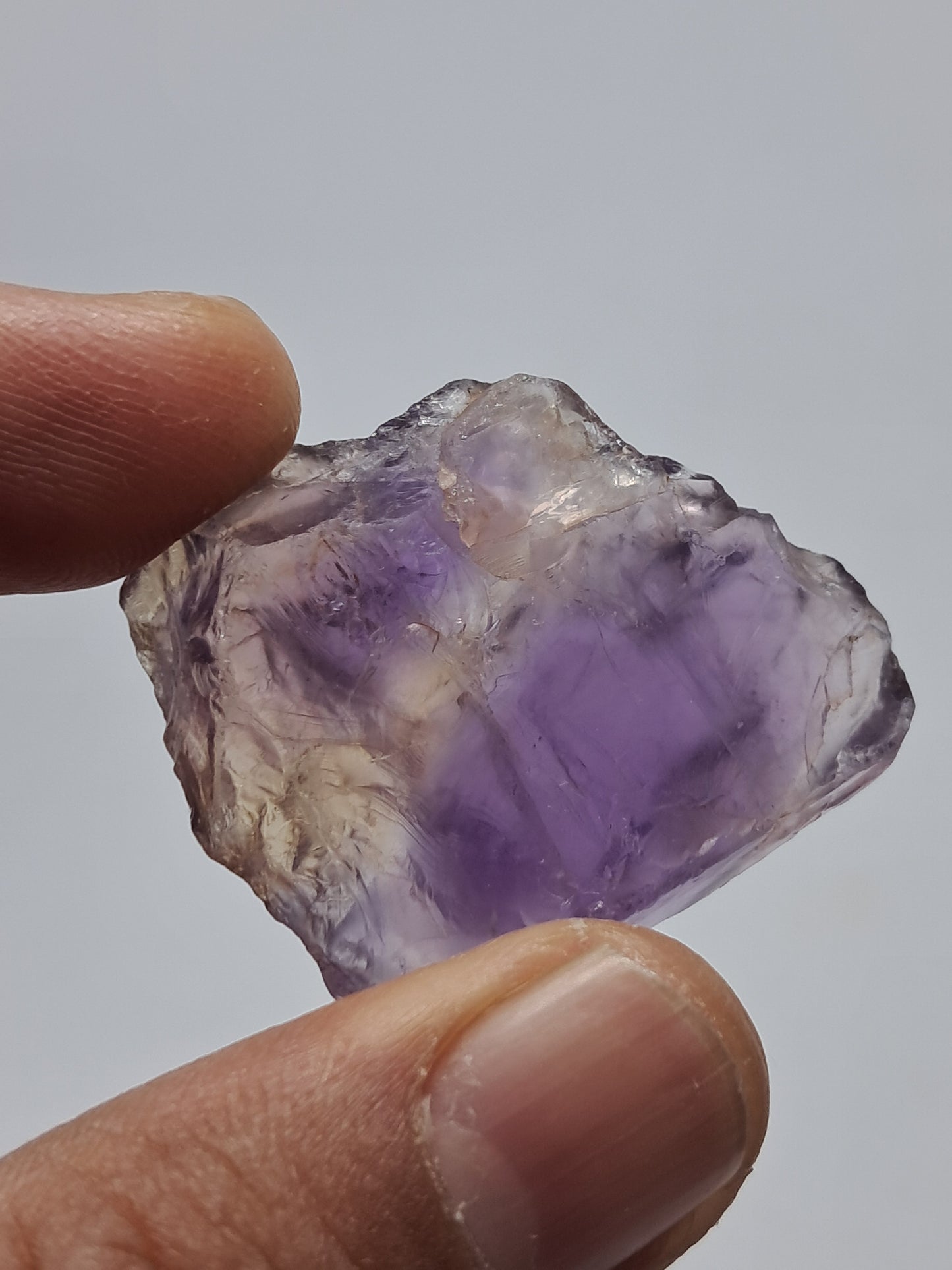 Rough Ametrine (Madagascar) Raw Stone | Mineral Specimen | Natural Stone #AMT7