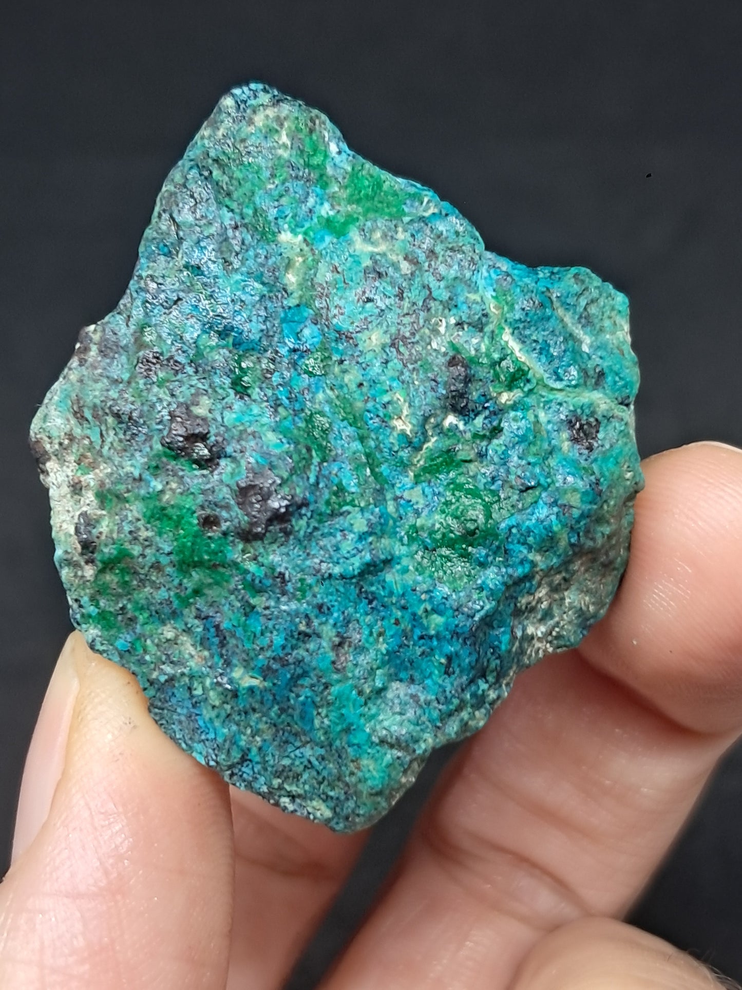 Chrysocolla Malachite Raw (Democratic Republic of Congo) | Rough Stone #CM4