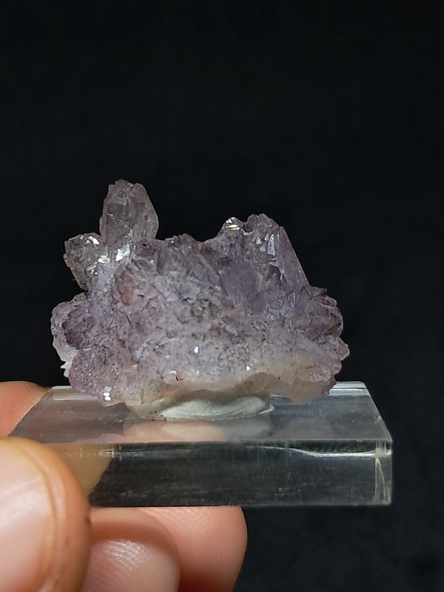Amatista Elestial Super Seven (Karur) | Cristal en bruto | Piedra natural | Ejemplar mineral n.° KA110