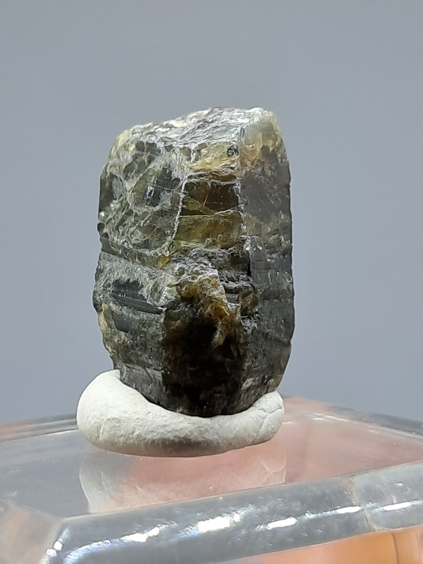 Natural Teal Green Sapphire Crystal (Karur) Rough Stone | Mineral Specimen #SP22