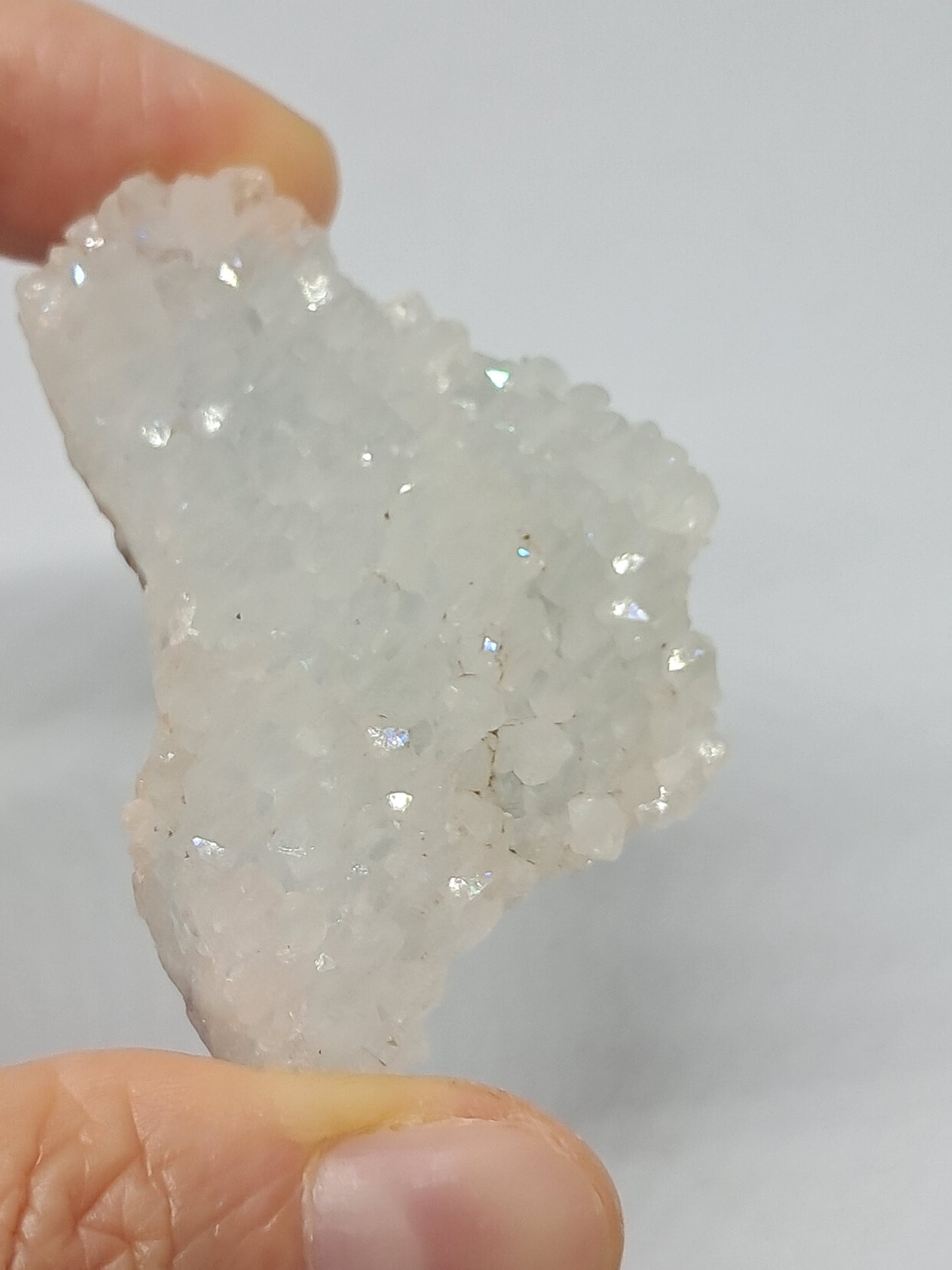 Iris Quartz (Anandalite) *high iridiscence* (Non-precious stone) #AQ18