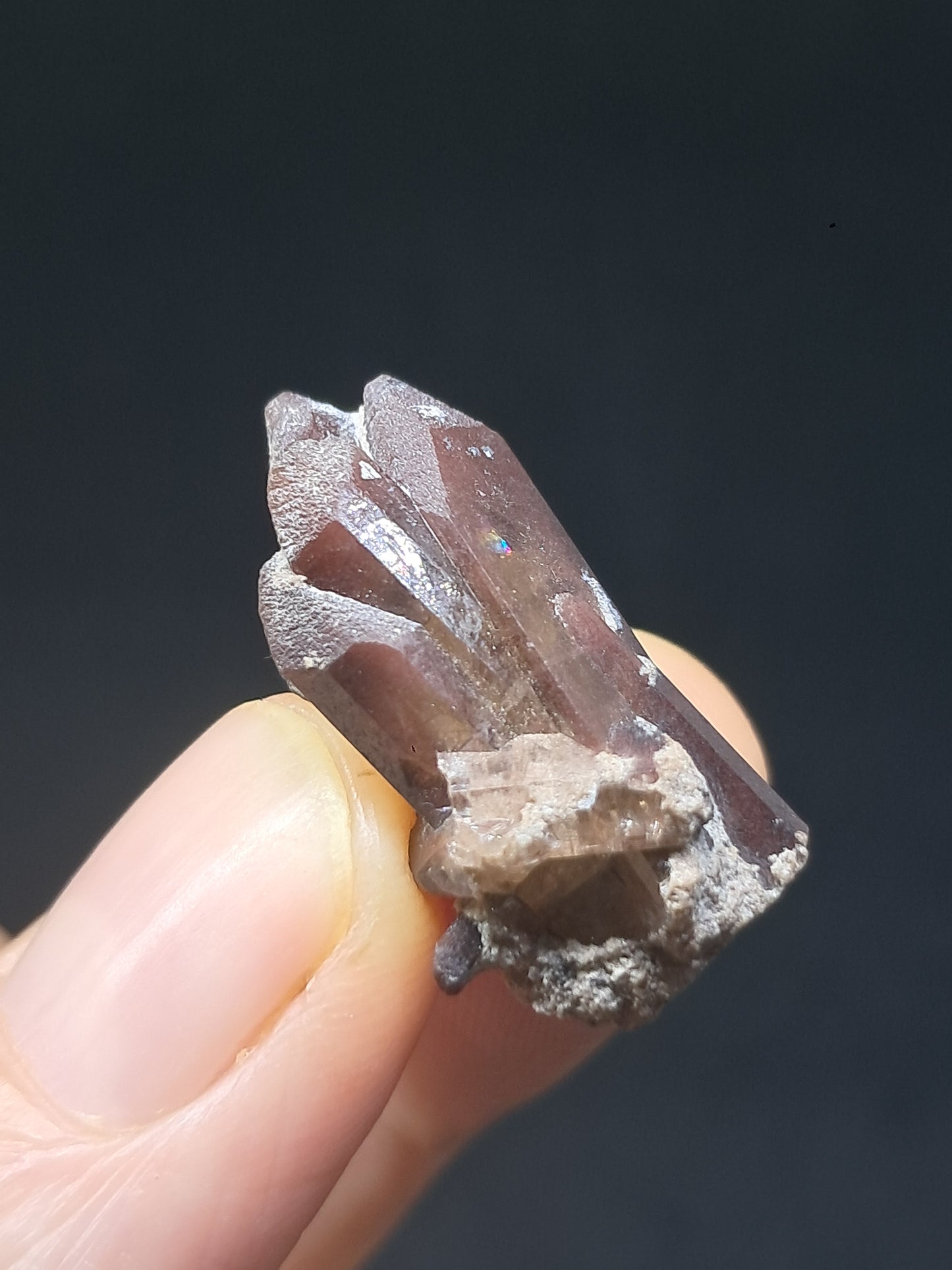 Cristal de topacio natural (México), piedra preciosa rara | Ejemplar mineral n.° TPZ20