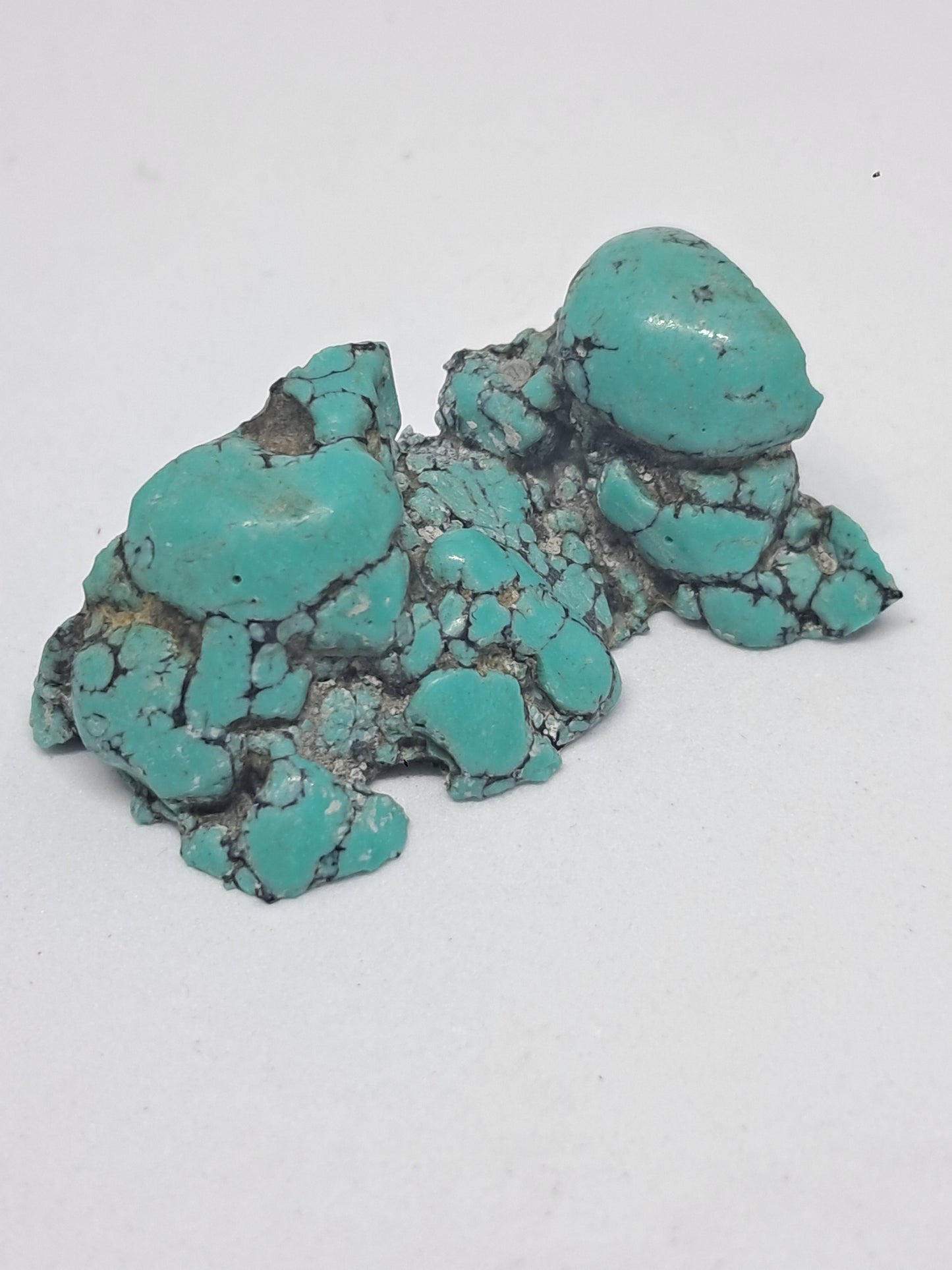 Tibetan Turquoise Stabilized Natural Stone | Mineral Specimen #TT9