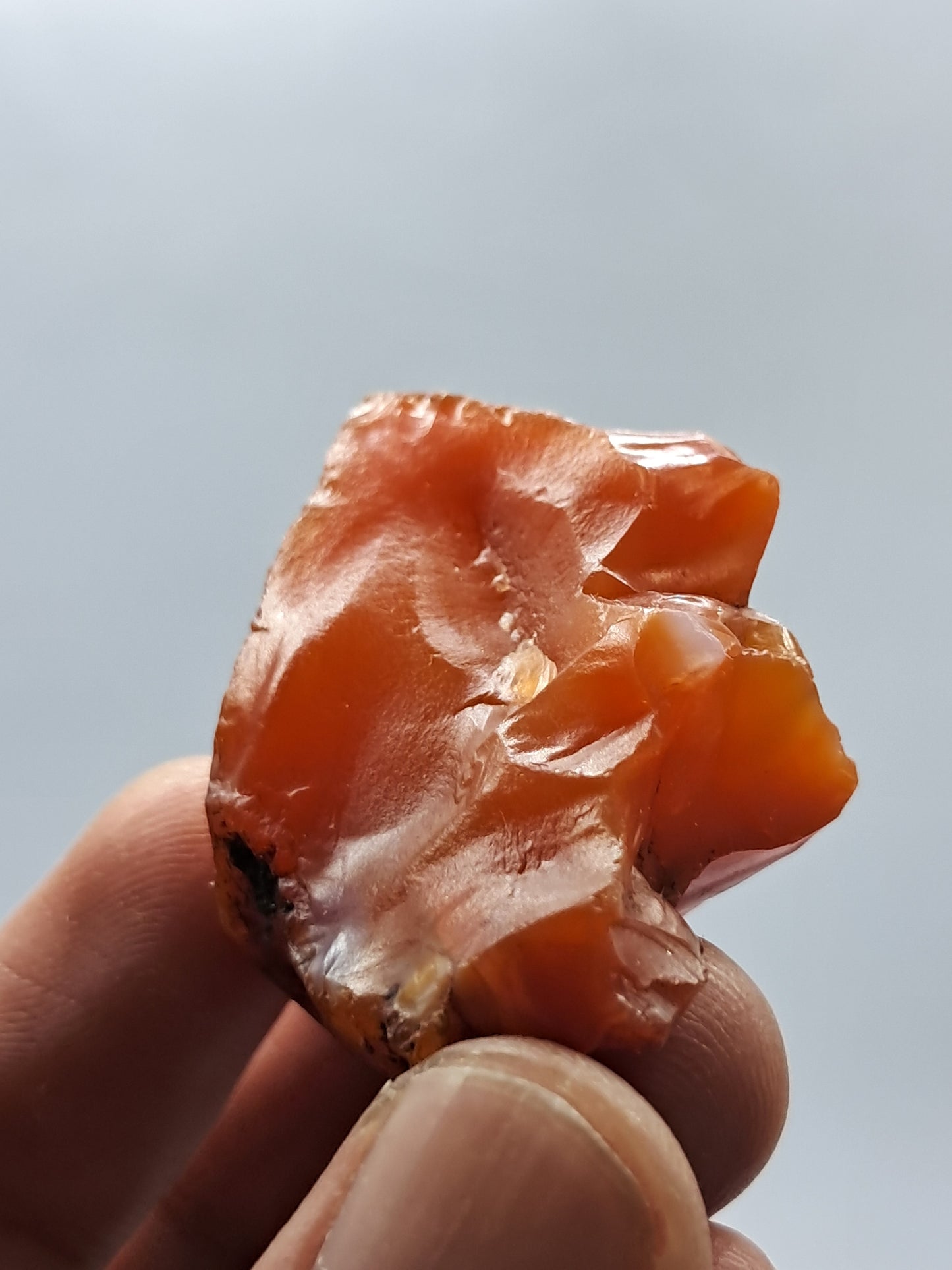Rough Carnelian (India) Raw Stone | Natural Crystal | Mineral Specimen #CRN9
