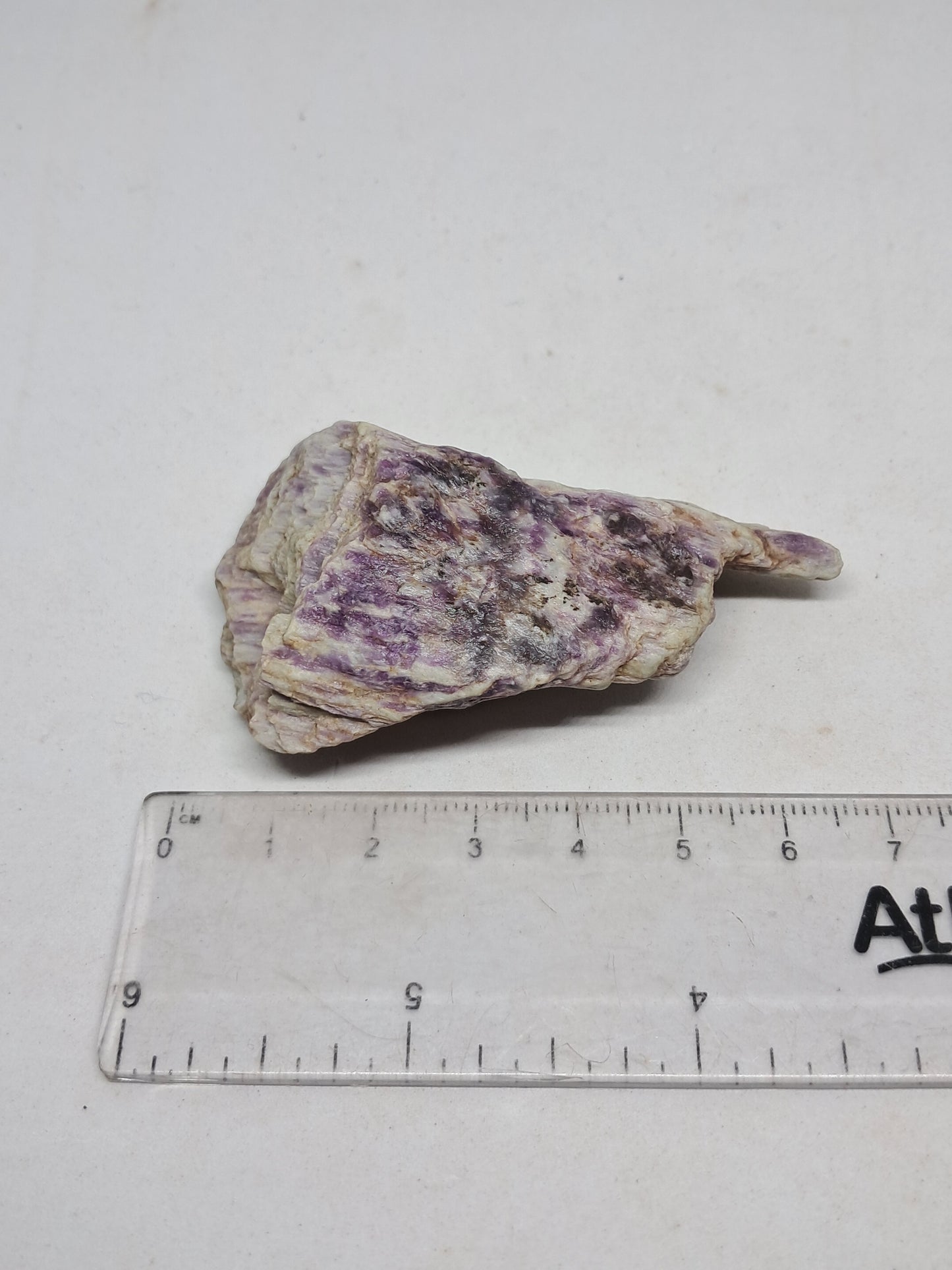 Kammererite on Clinochlore (Ural Mountains, Russia) | Rare Stone #KM3