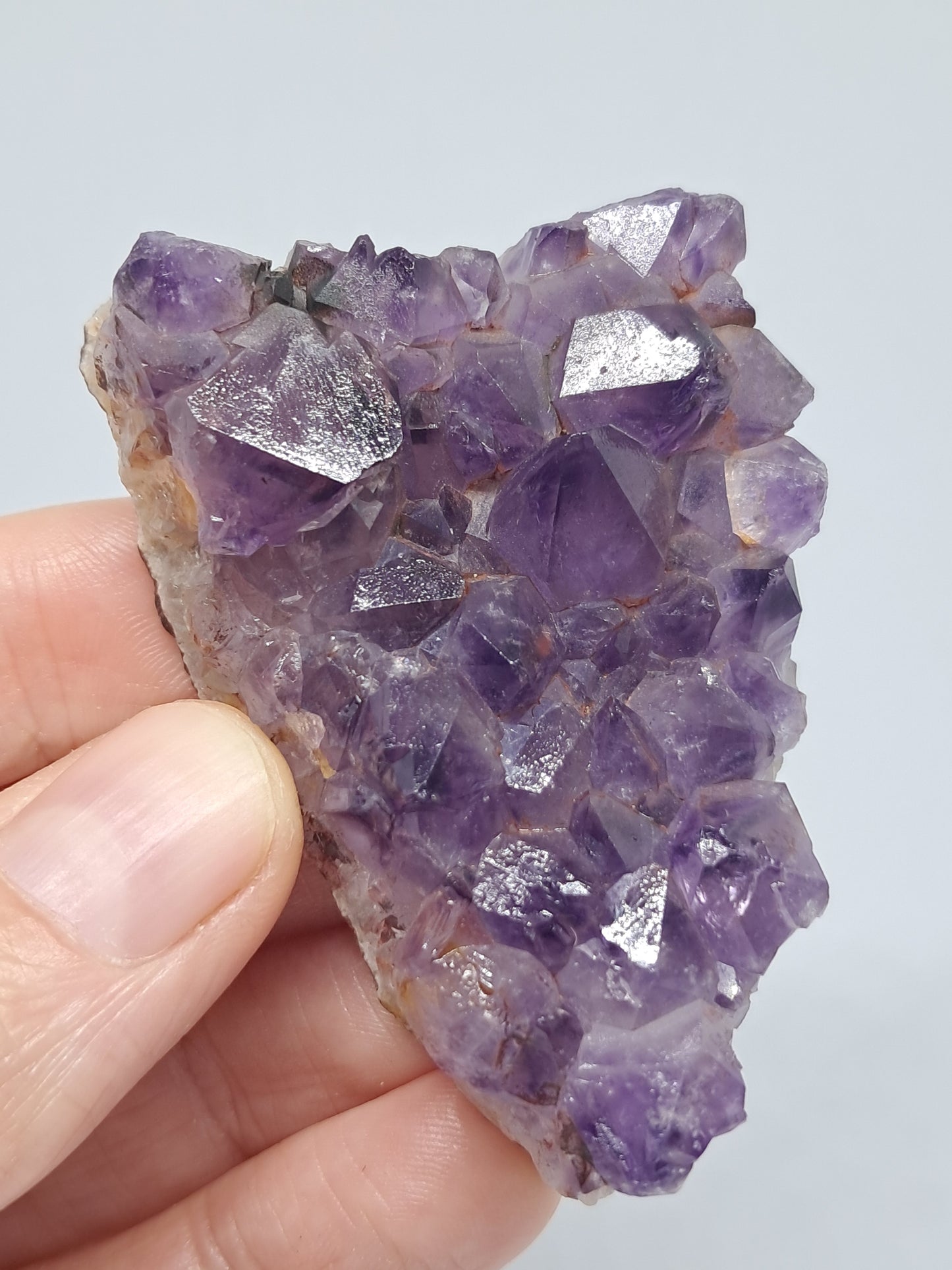 Amethyst Cluster (Madhya Pradesh) | Deep Purple | Mineral Specimen #AM15