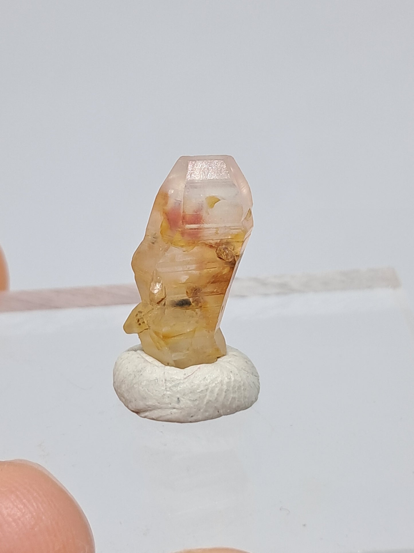 Natural White Sapphire (Sri Lanka) Raw Natural Crystal Stone | Mineral Specimen #SP5