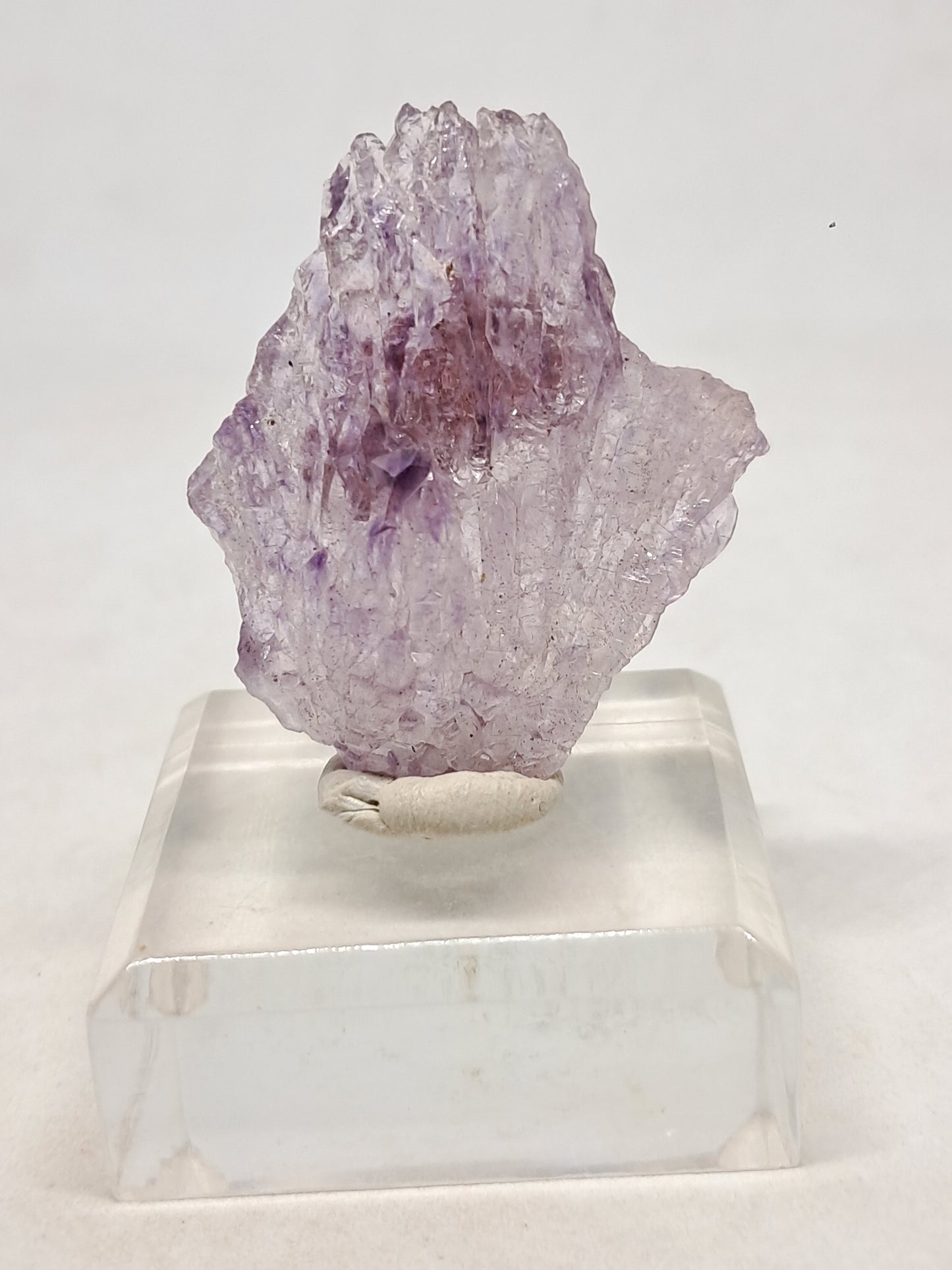 Amethyst Scepter Cluster w/ Goethite (Karur) Crystal Quartz Point | Natural Stone | Mineral Specimen #KA68