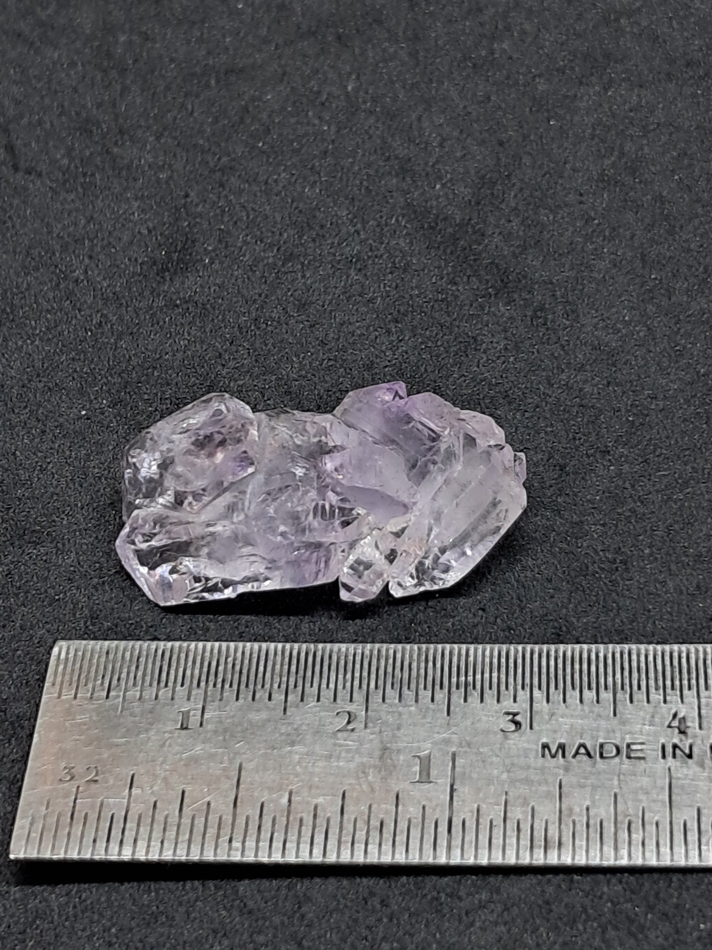 Amatista en racimo (Karur) | Cristal en bruto | Piedra natural | Ejemplar mineral n.° KA114