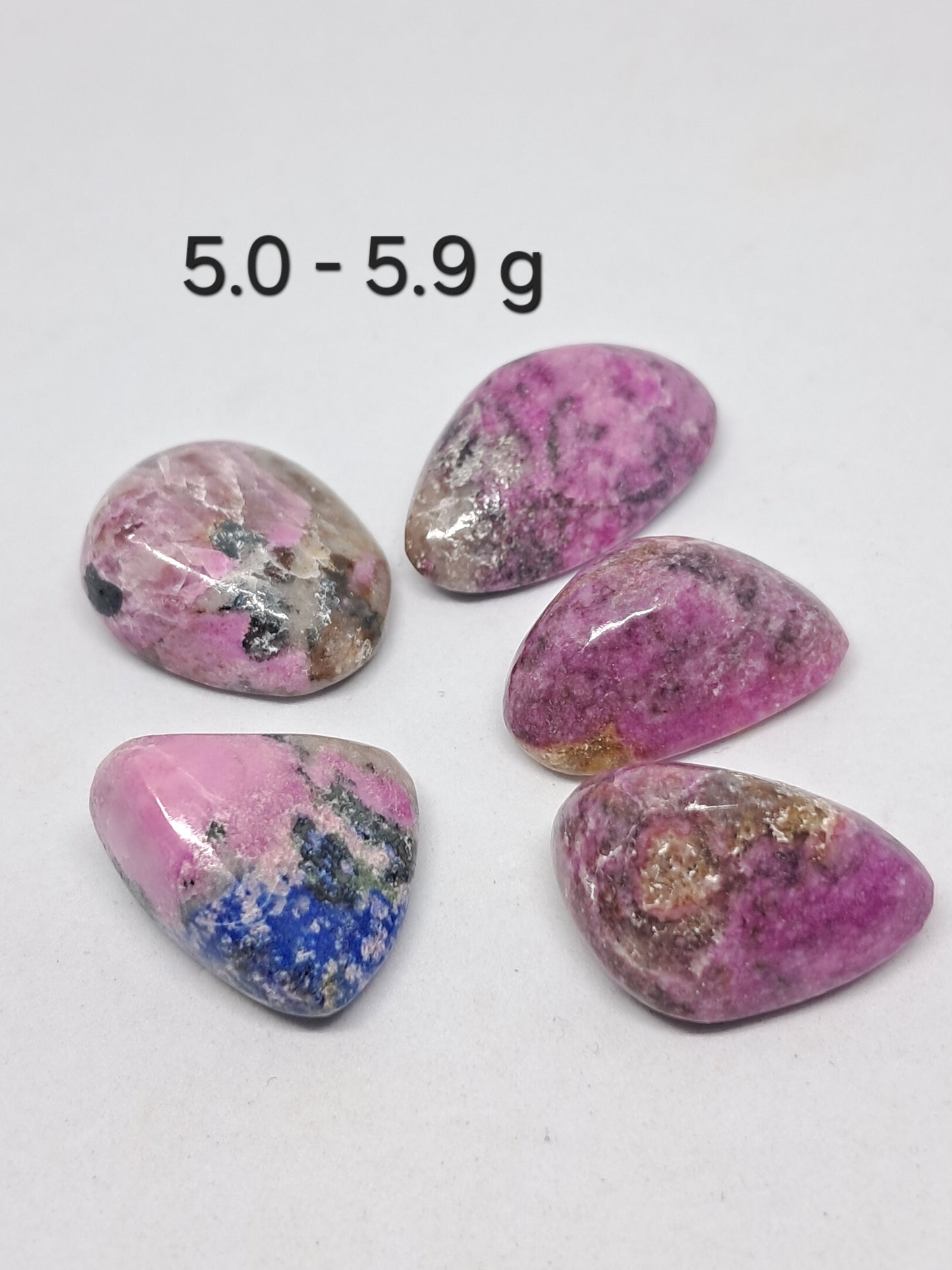 Cobaltoan Calcite Tumbled Stone | Free Form Polished Crystals #CO1