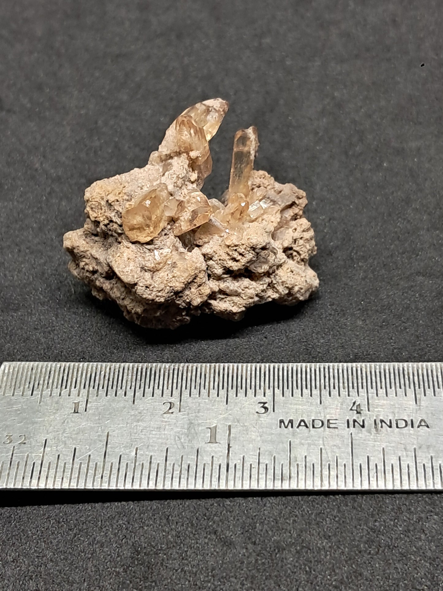 Natural Topaz Crystals on Matrix (Mexico) Rare Gemstone | Mineral Specimen #TPZ6