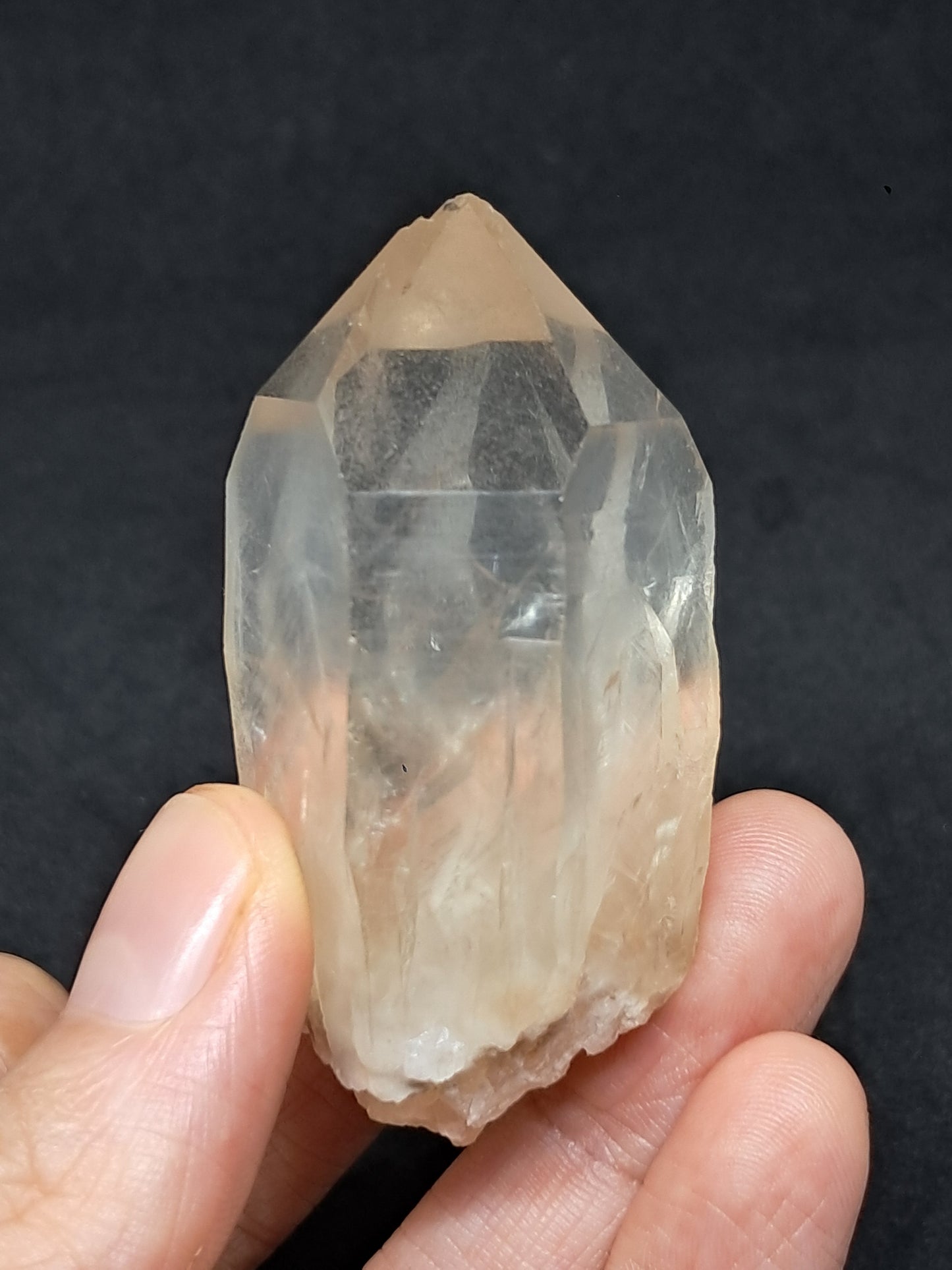 Natural Citrine "Kundalini" (Democratic Republic of Congo) Crystal Point | Mineral Specimen #CTN18