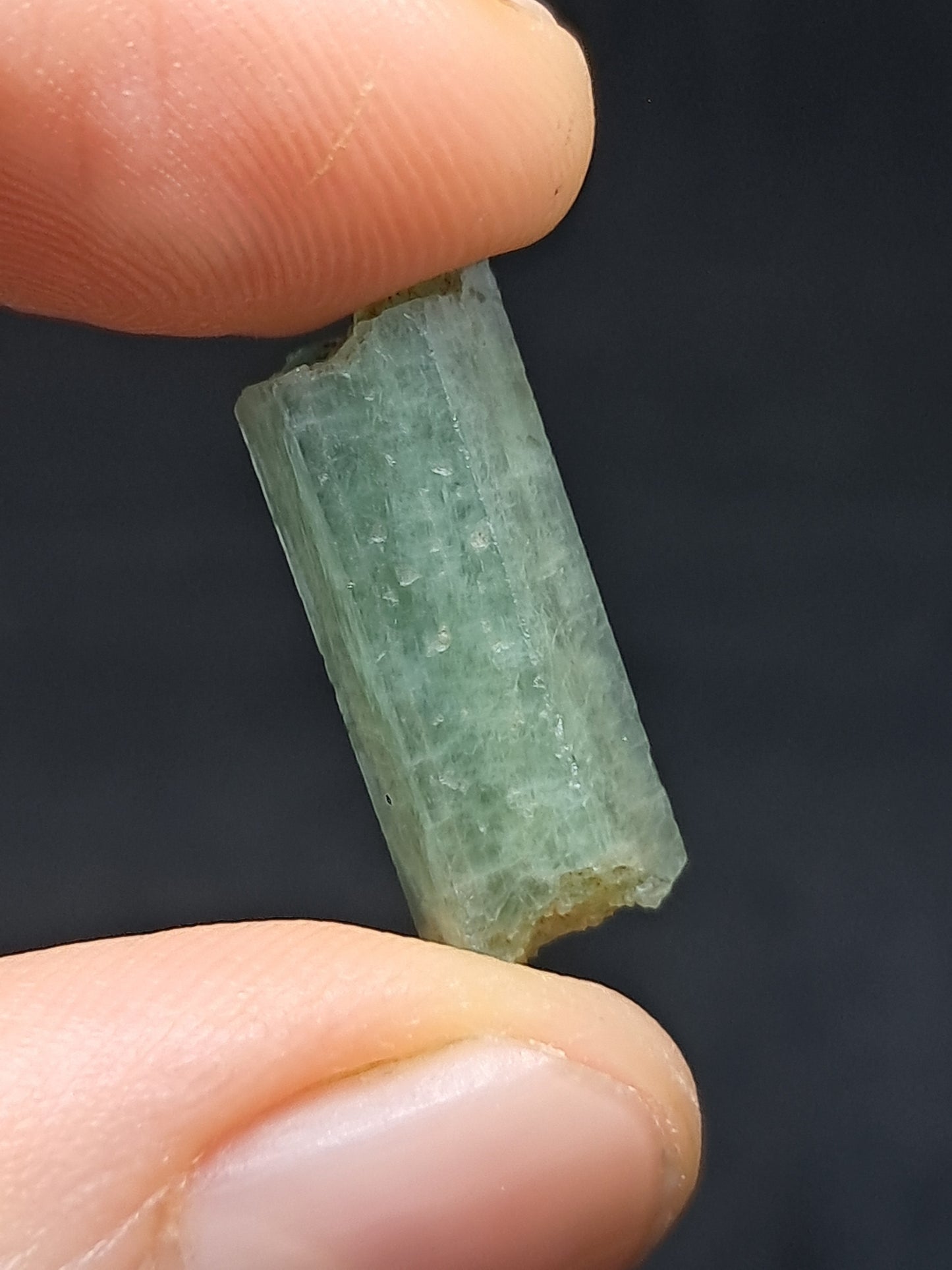 Aguamarina *Alta calidad* Cristal (Piedra natural no preciosa) #AQM19
