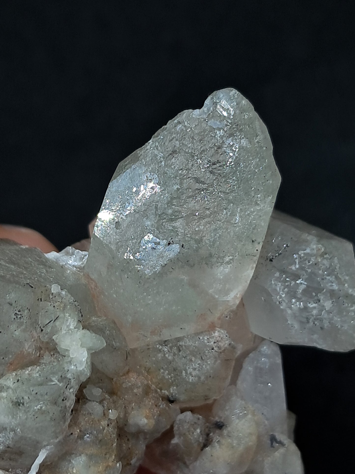 Chlorite Quartz Cluster (Himachal Pradesh) Rough Stone | Natural Crystal | Mineral Specimen | Chamanic Garden #CQ2