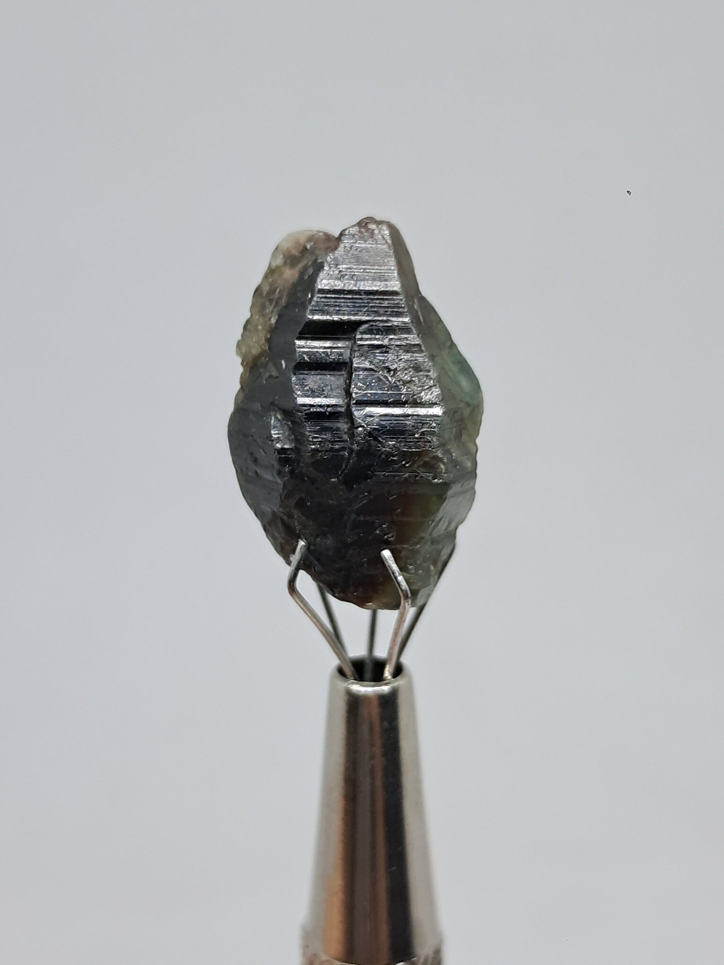Natural Greenish-Blue *Teal* Sapphire Crystal (Karur) Rough Stone | Mineral Specimen #SP20