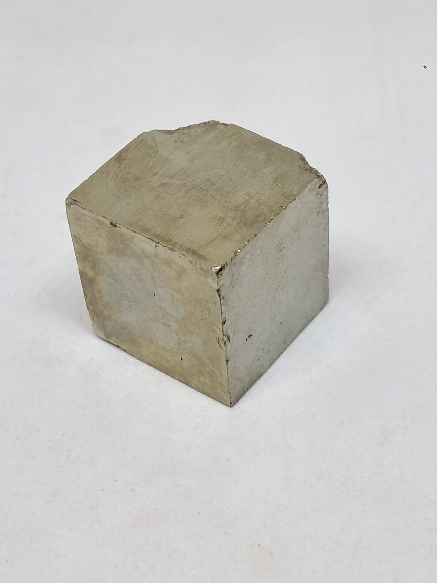 Pirita en bruto (España), cristal natural | Calidad de coleccionista n.° PR18