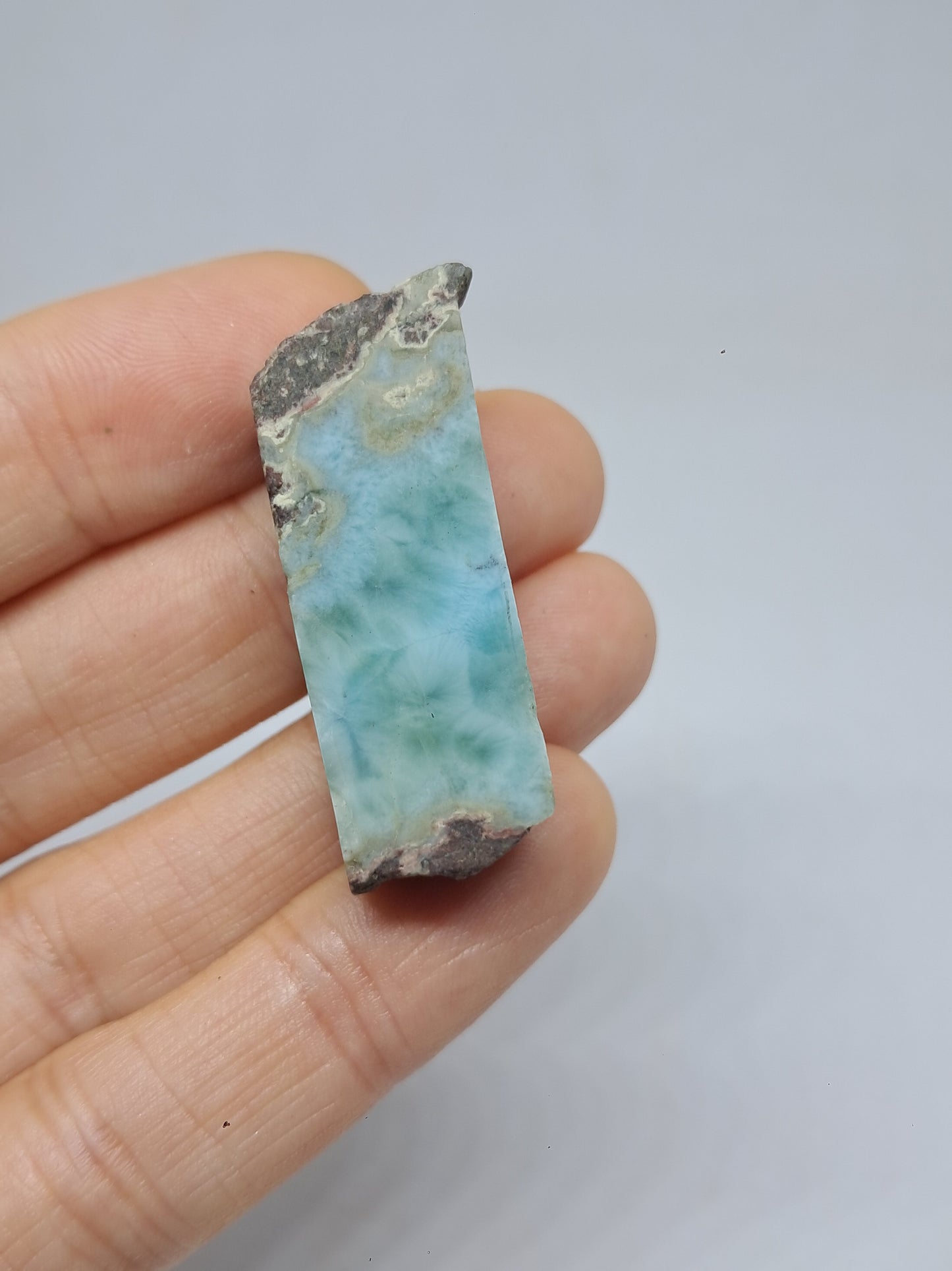 Larimar Raw (Dominican Republic) Rough Stone | Natural Rock #LM17