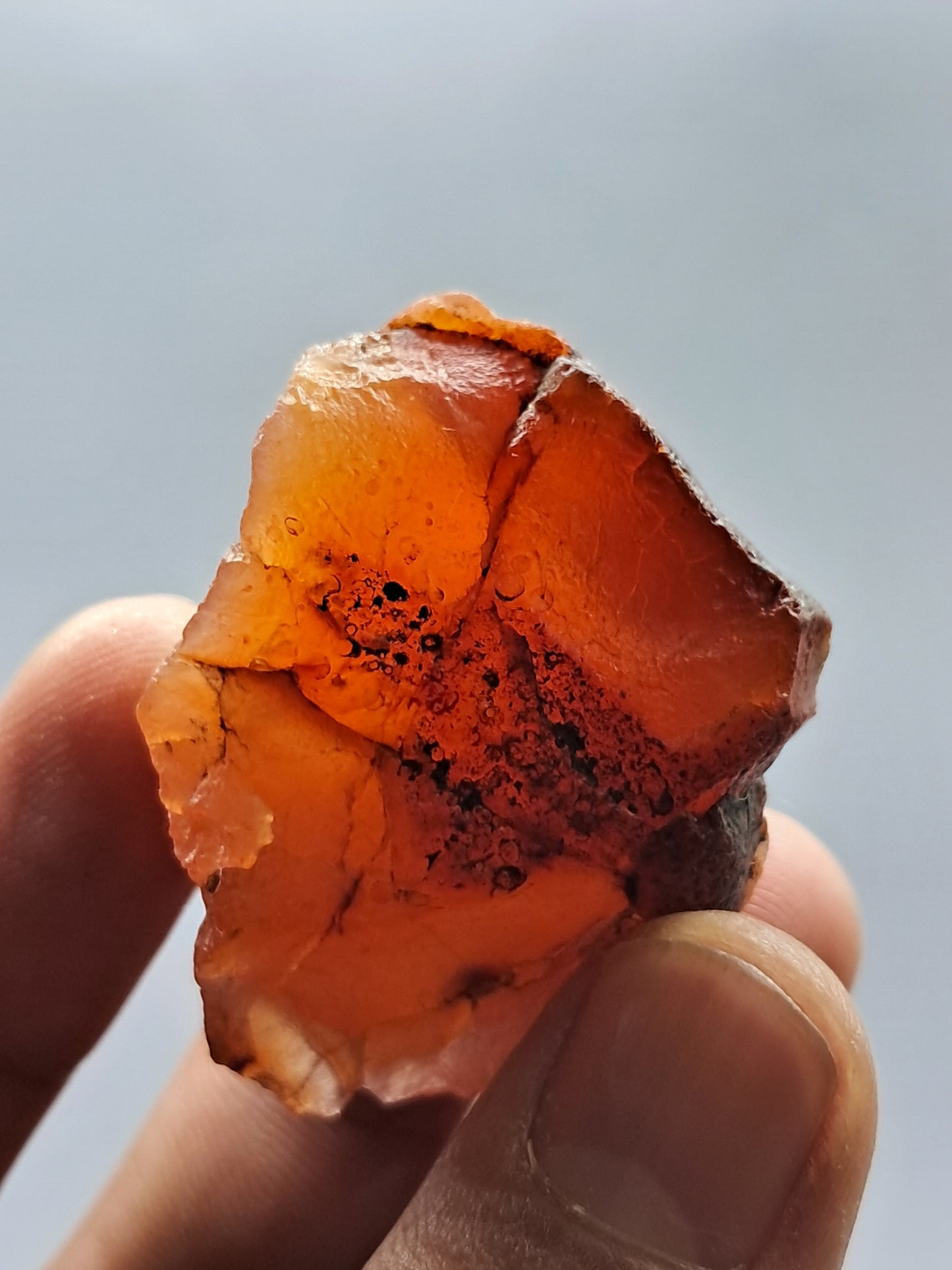 Rough Carnelian (India) Raw Stone | Natural Crystal | Mineral Specimen #CRN8