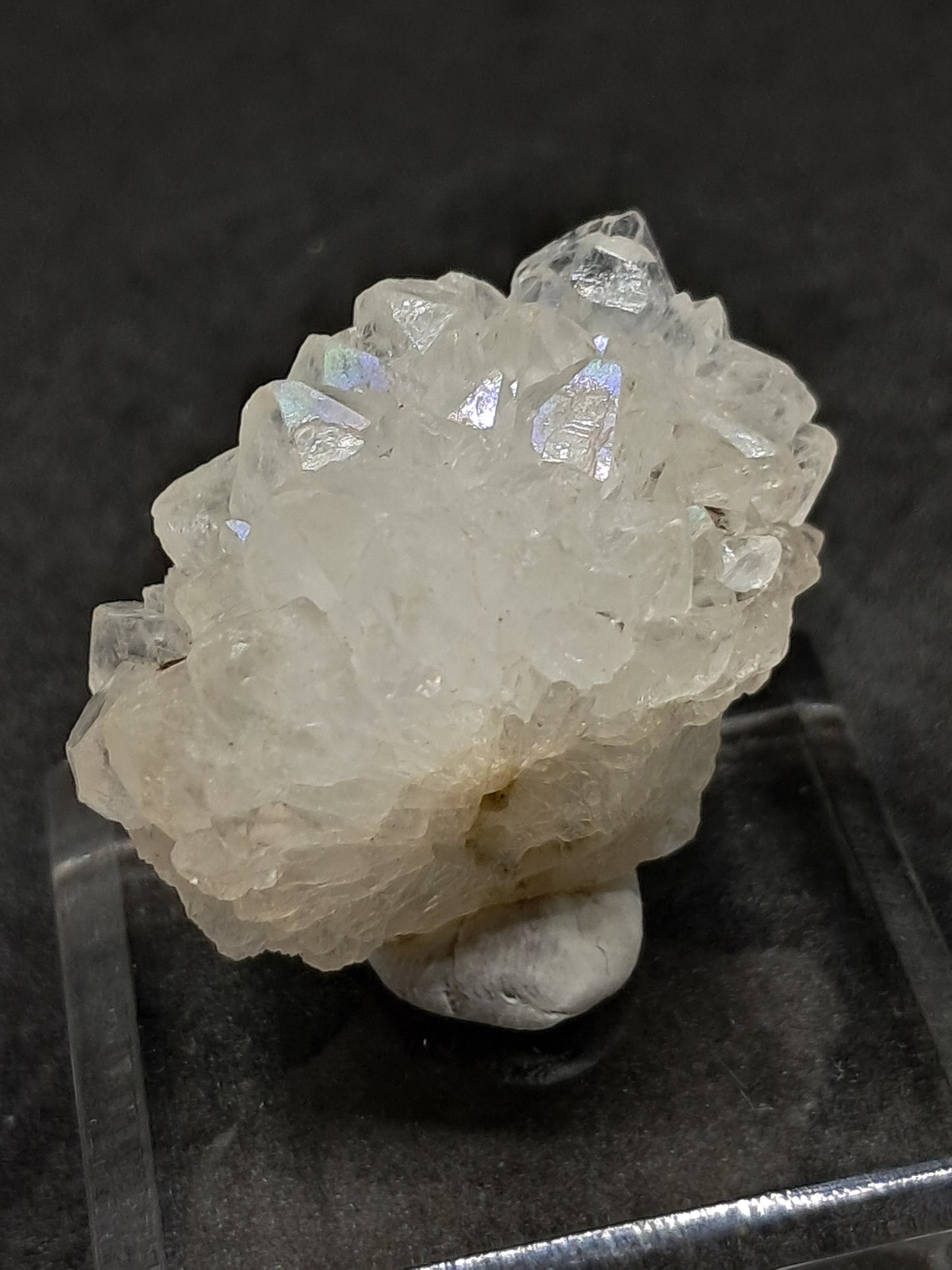 Iris Quartz (Aurangabad)| Anandalite | Cluster | Natural Crystal #AQ25