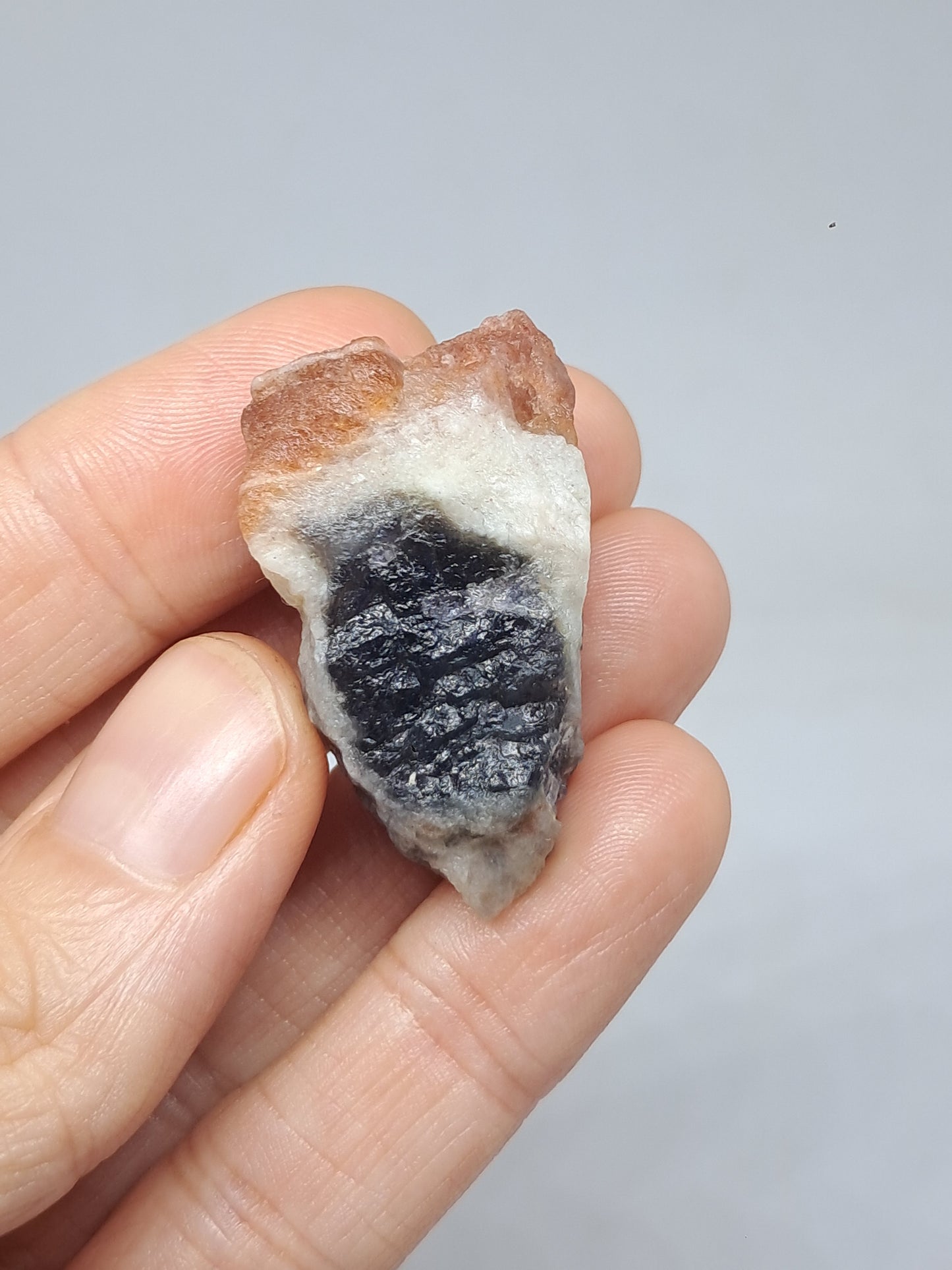 Sunstone w/ Iolite (Tamil Nadu) Rough Stone | Natural Crystal | Mineral Specimen #SI18