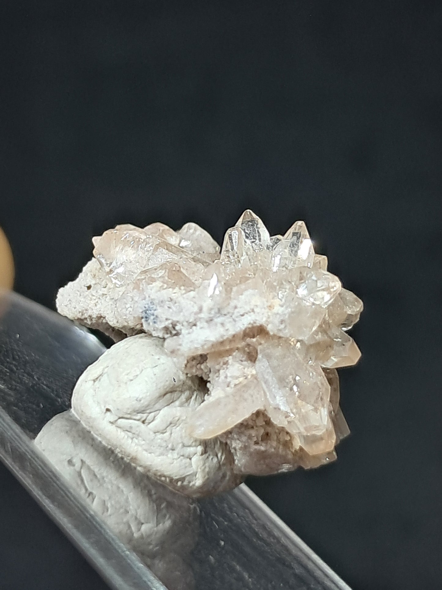Topacio natural en racimo (México), piedra preciosa rara | Ejemplar mineral n.° TPZ9