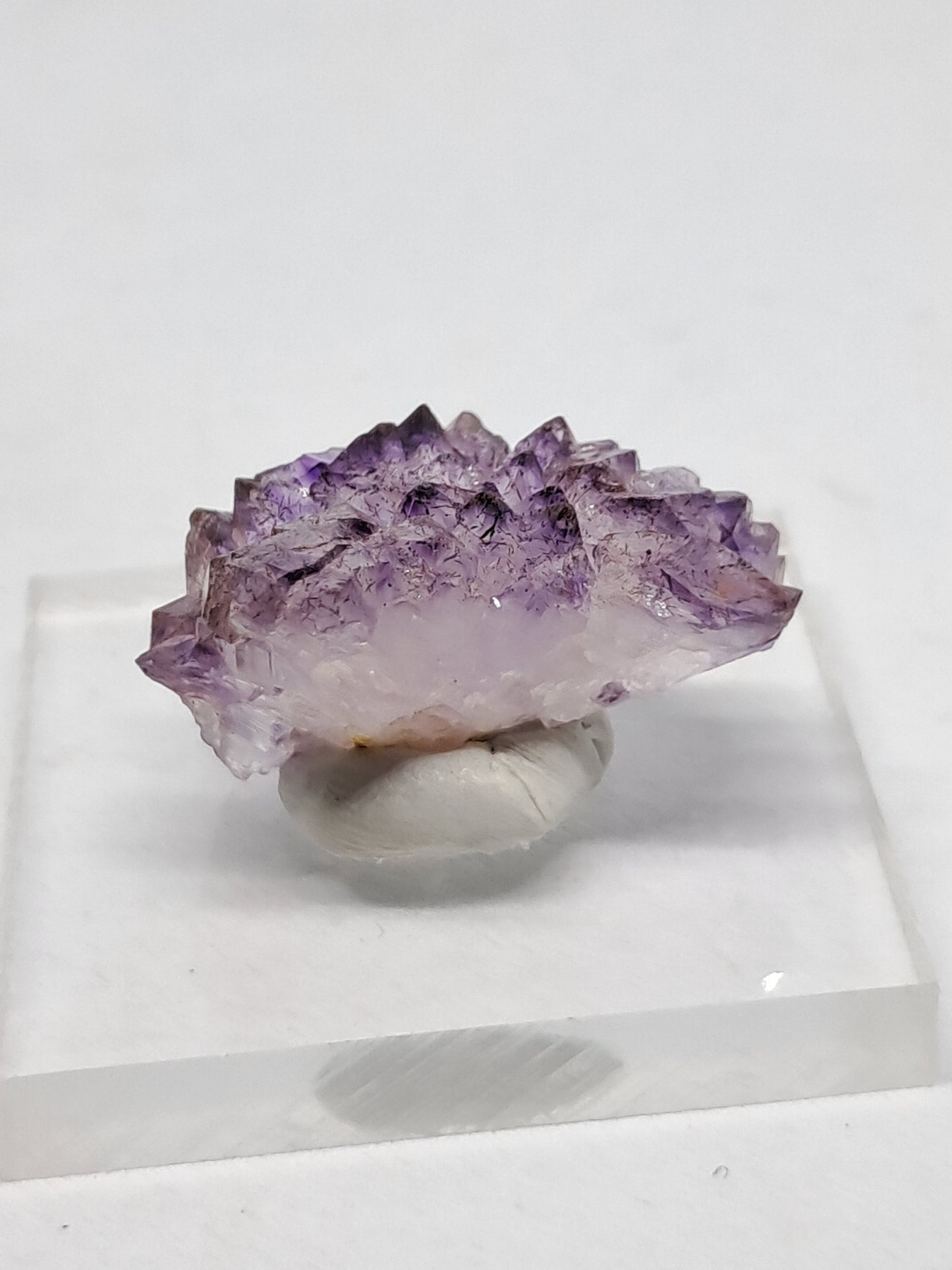 Amethyst Scepter Cluster w/ Goethite (Karur) Crystal Cluster | Natural Stone | Mineral Specimen #KA47
