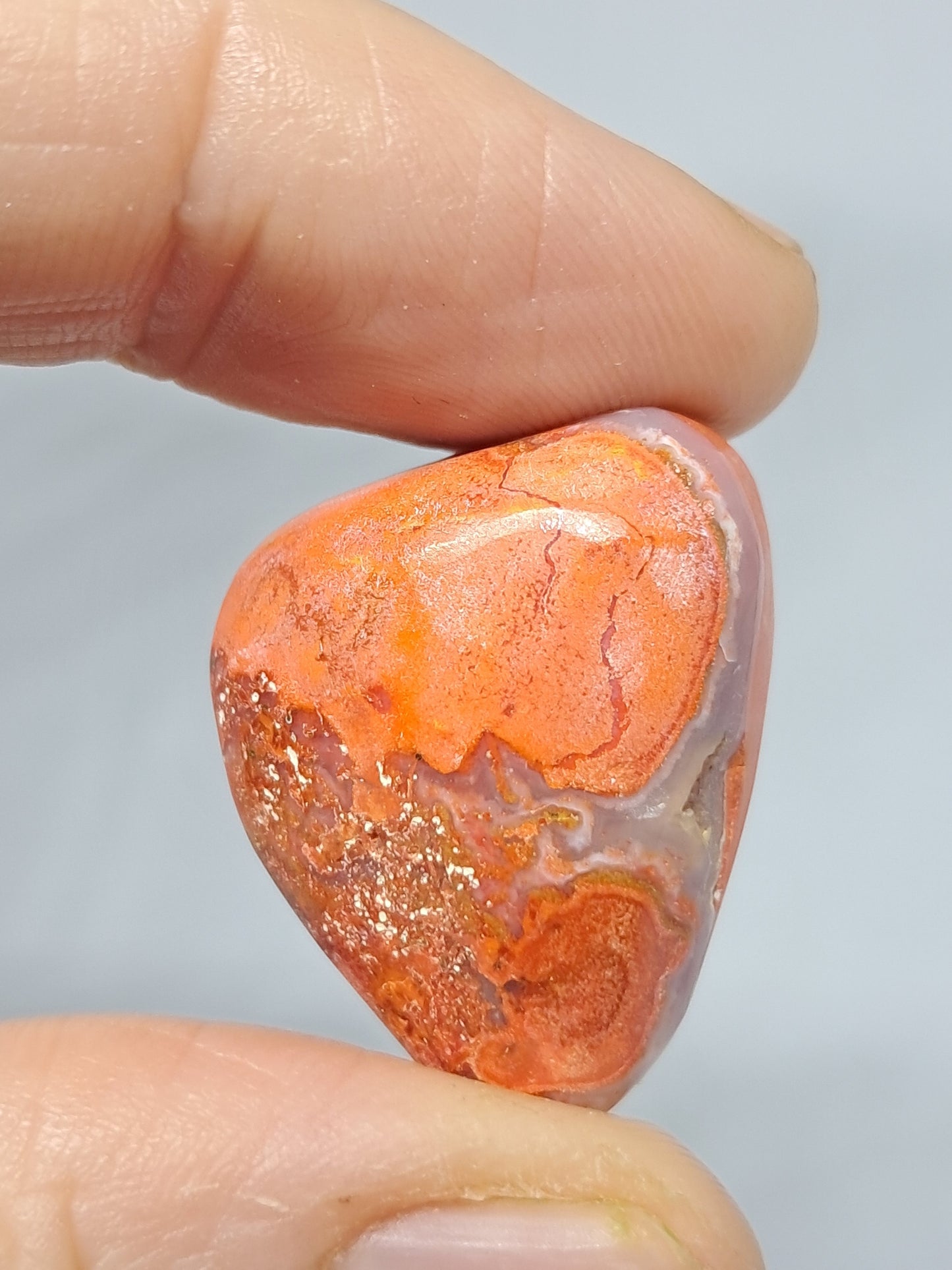 Red Bumblebee Jasper (Non-precious natural stone) #BJ1