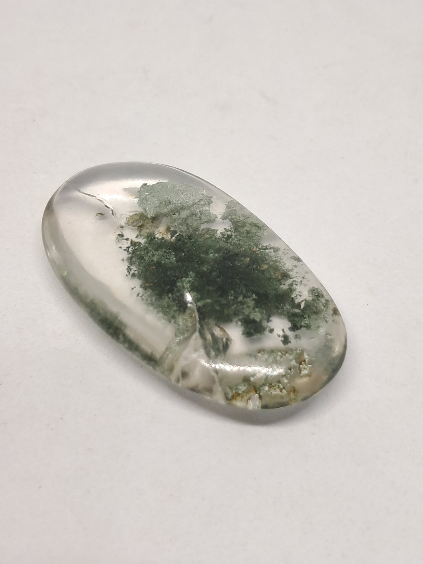 Chlorite Quartz Palmstone | High Quality Polished Stone | Natural Crystal | Mineral Specimen #PQ3