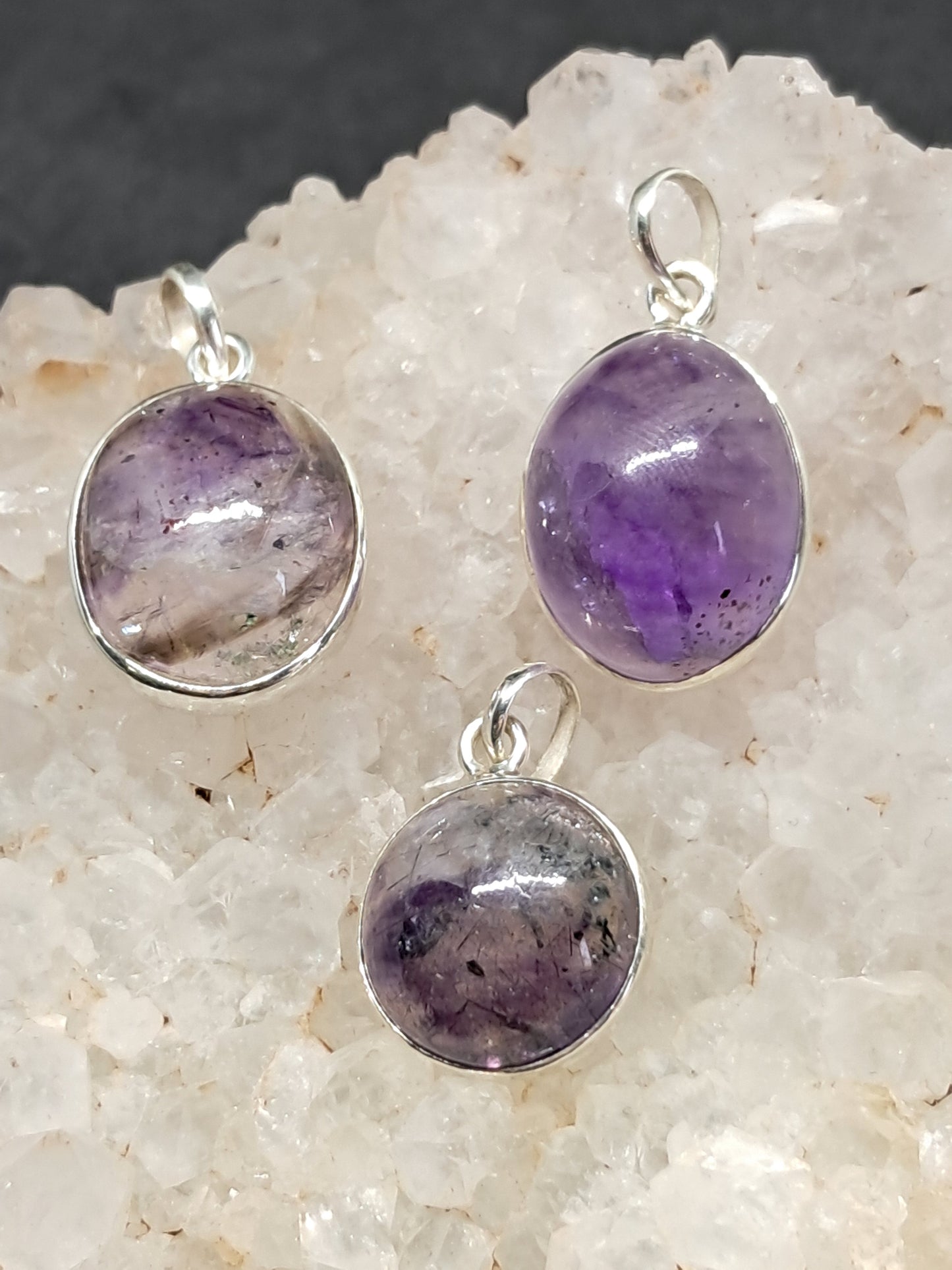 Amethyst Super Seven Silver Pendant | Jewelry | Necklace