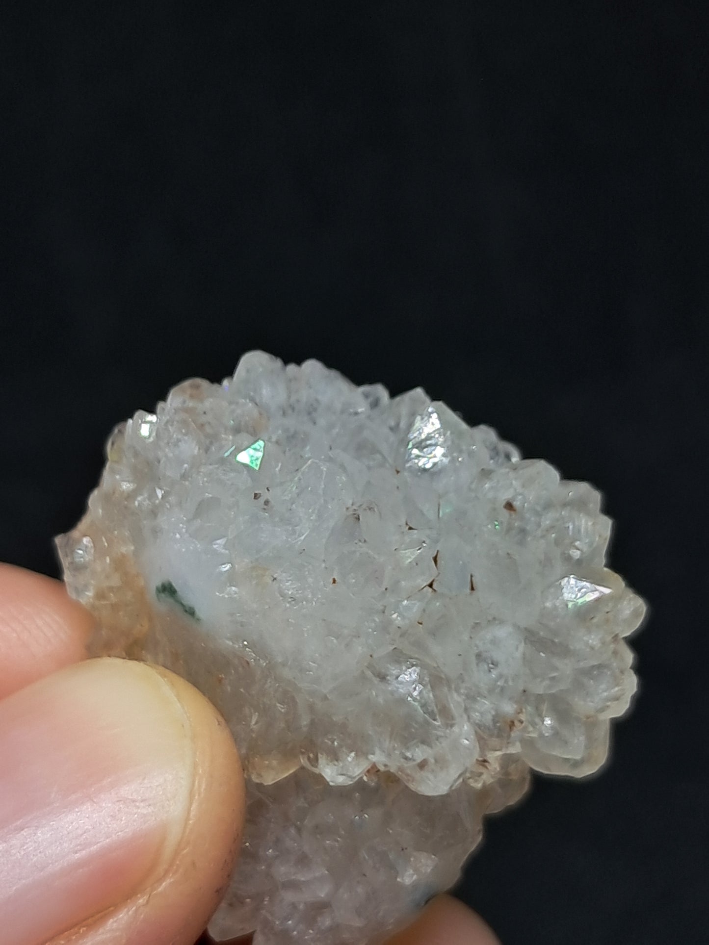 Iris Quartz Stalactite (Anandalite)(Non-precious stone) #AQ23