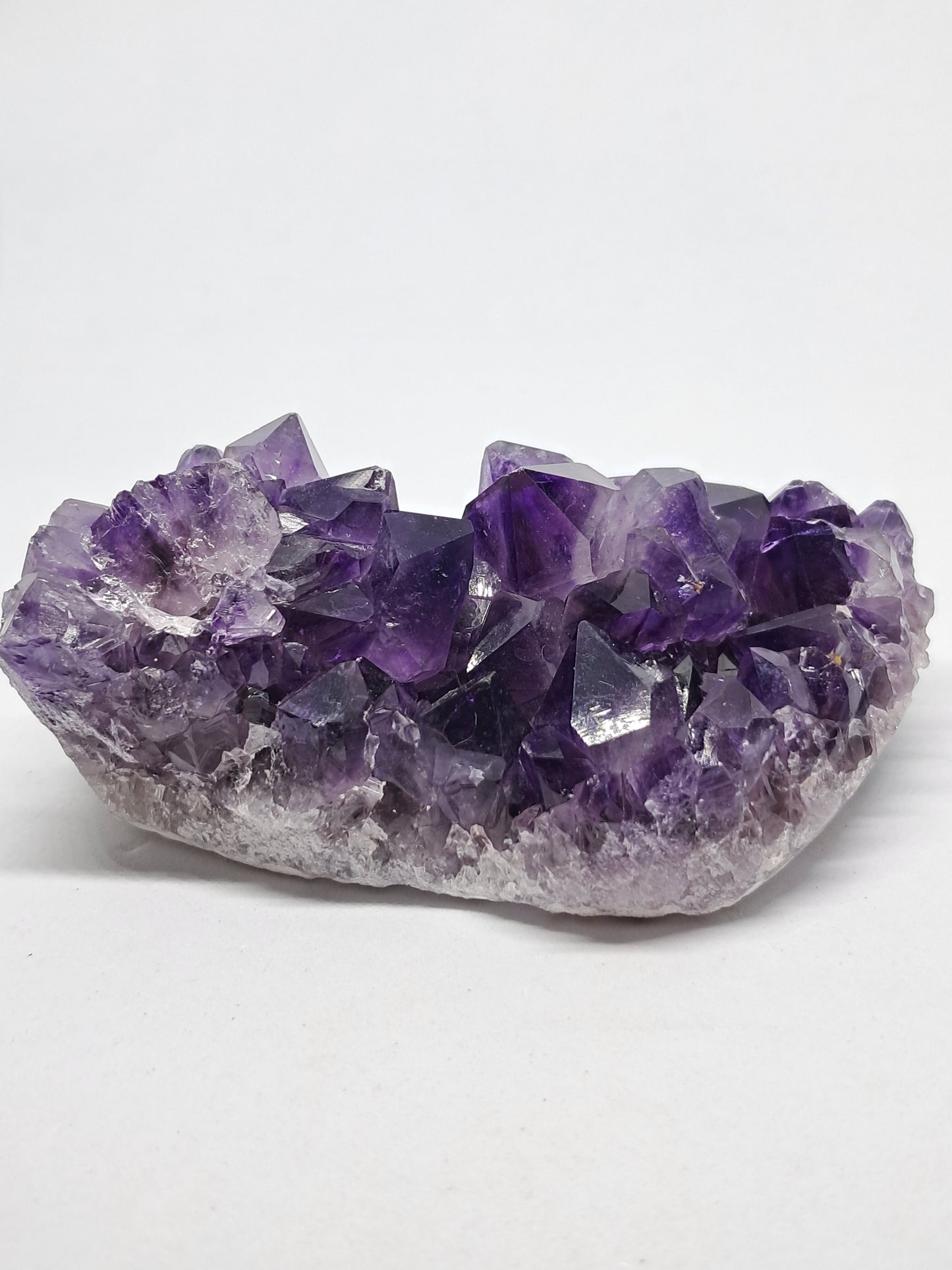 Amethyst Cluster (Madhya Pradesh) | Natural Stone | Deep Purple | Quartz #AM12