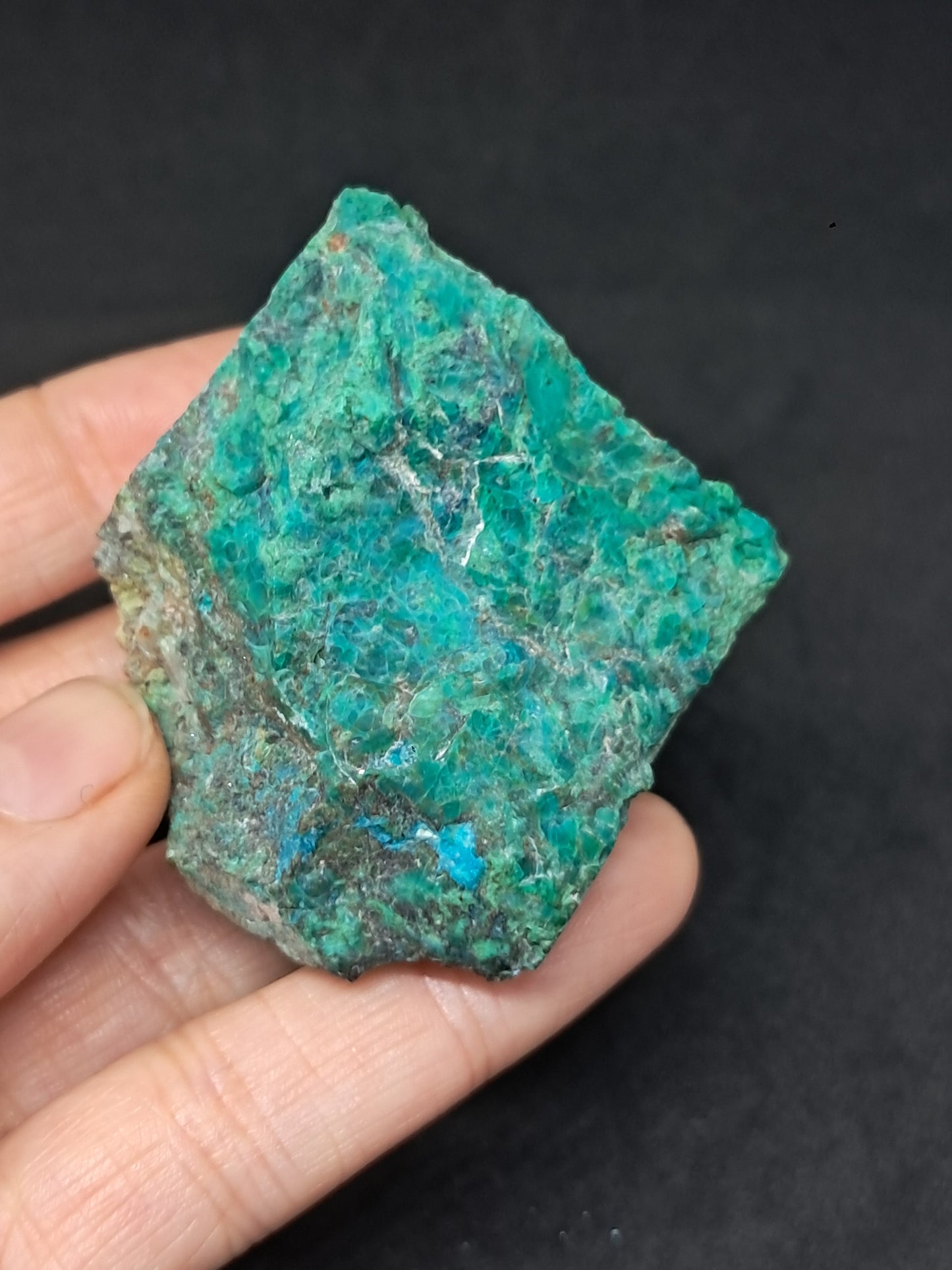 Chrysocolla Malachite (Democratic Republic of Congo) Raw Stone | Rough Crystal | Natural Mineral Specimen #CM7