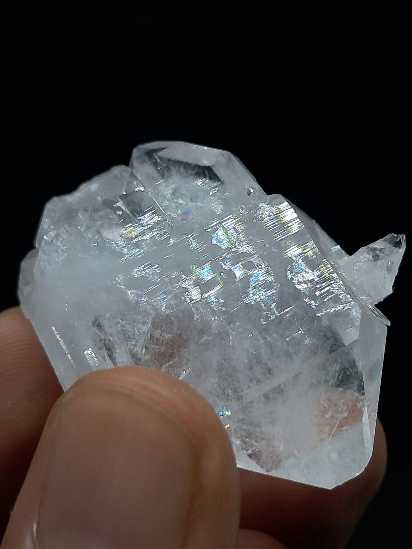 Cuarzo transparente de la Formación Faden (Santander, Colombia) Cristal natural | Ejemplar mineral n.° COQ10