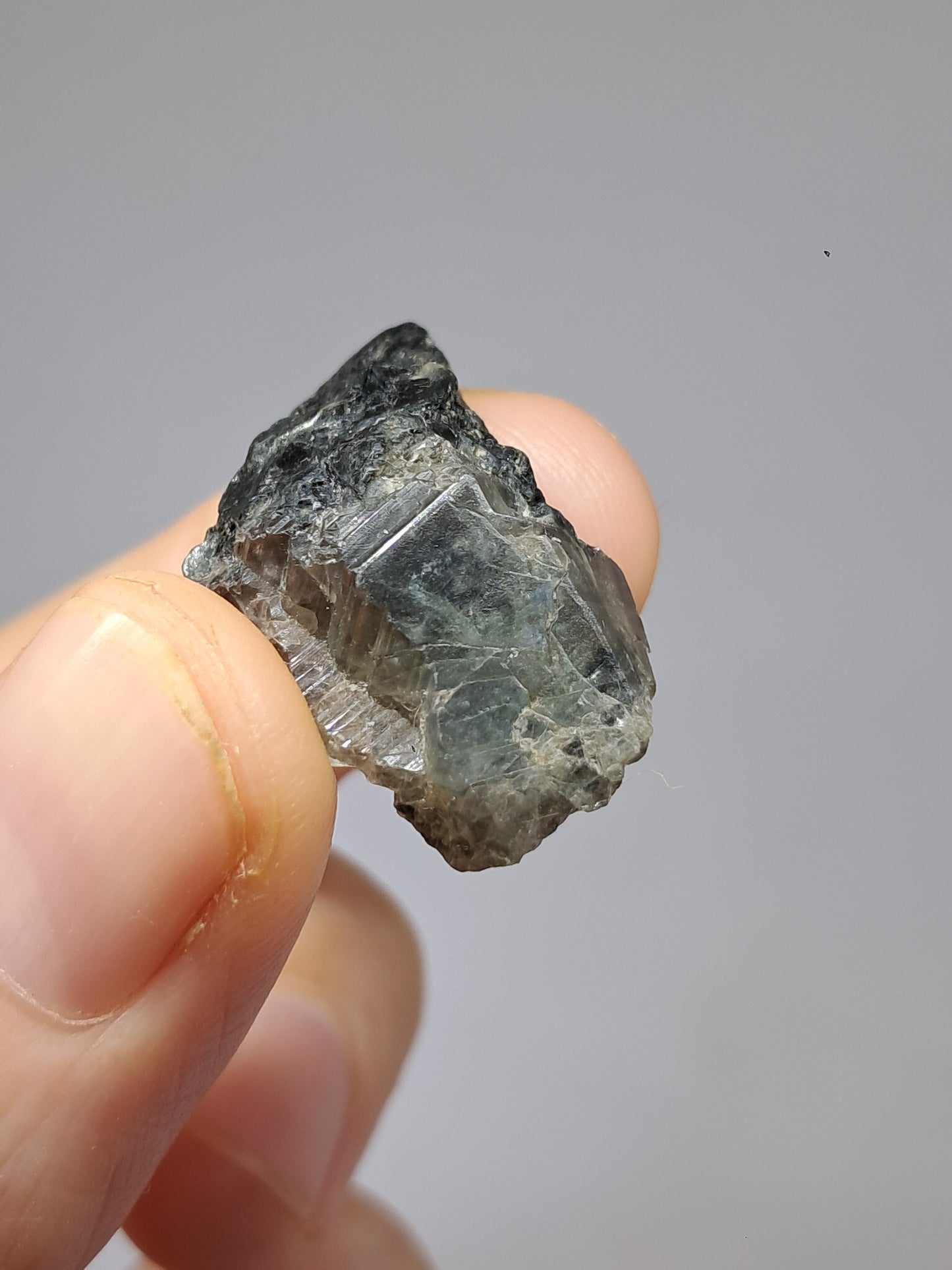 Natural Green Sapphire Crystal (Karur) Rough Stone | Mineral Specimen #SP31