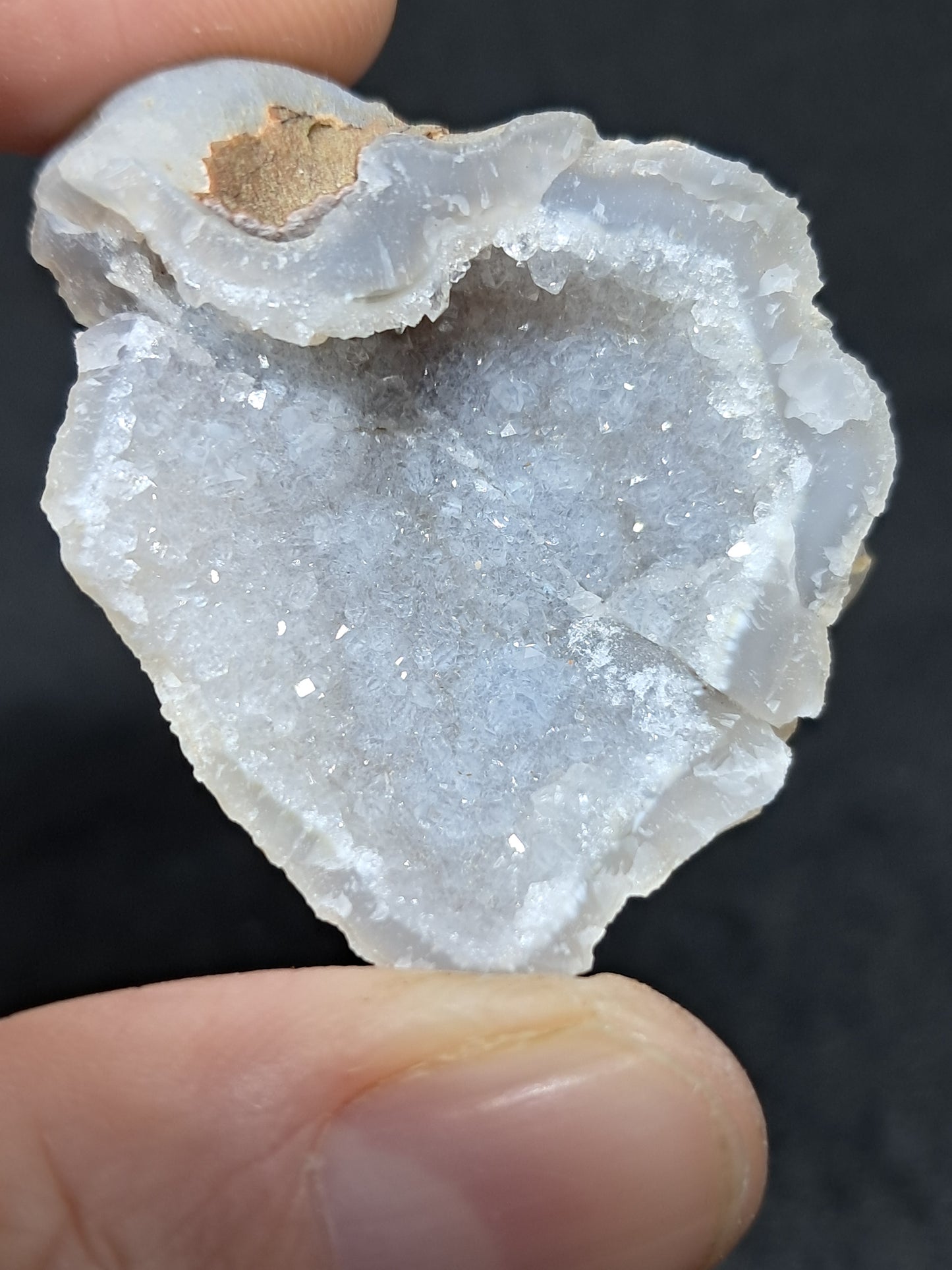 Quartz Geode (Ajanta) Rough Stone | Natural Crystal #GD12