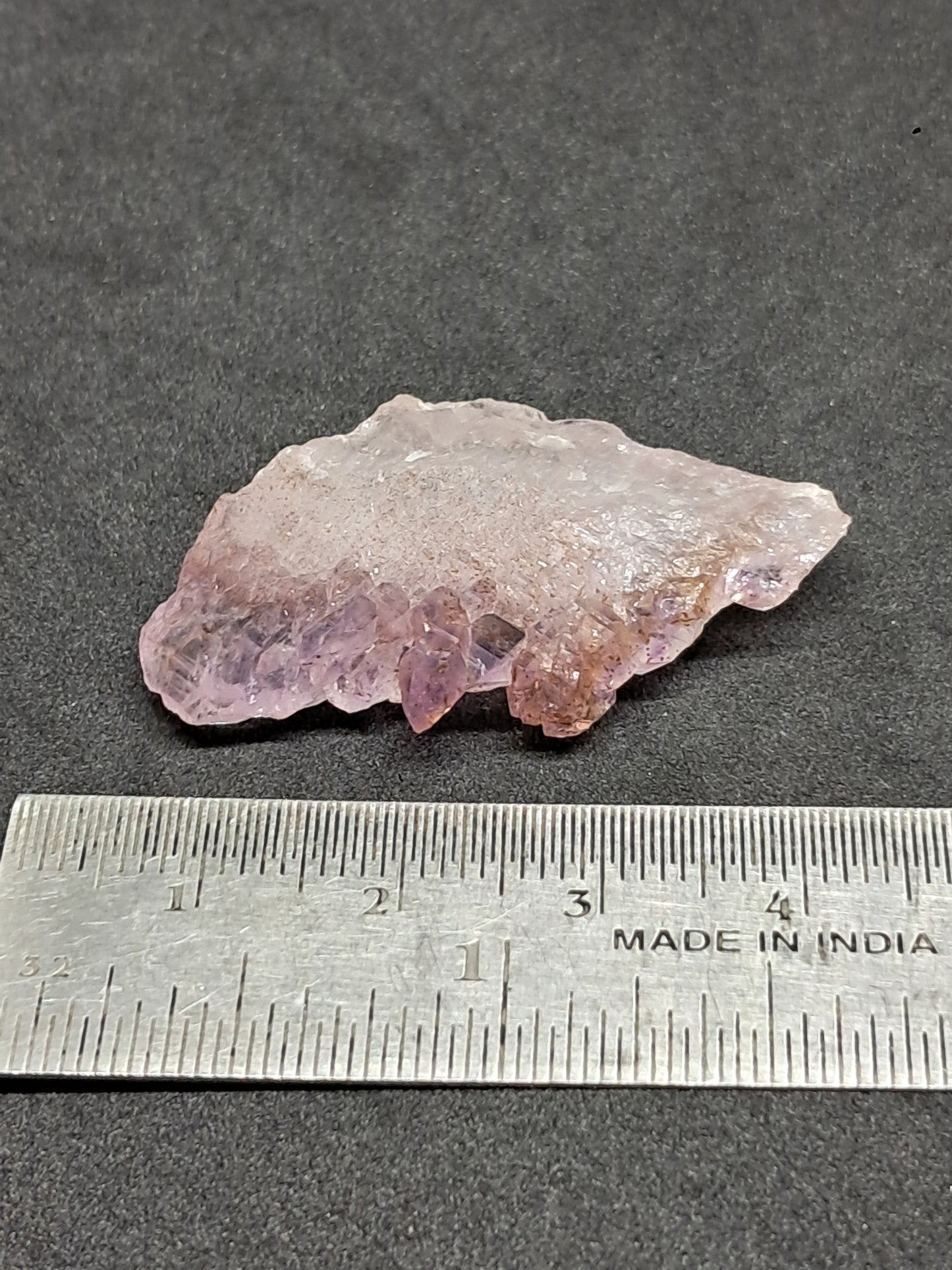 Elestial Amethyst w/ "Super Seven" inclusions (Karur) Crystal Cluster | Natural Stone | Mineral Specimen #KA88
