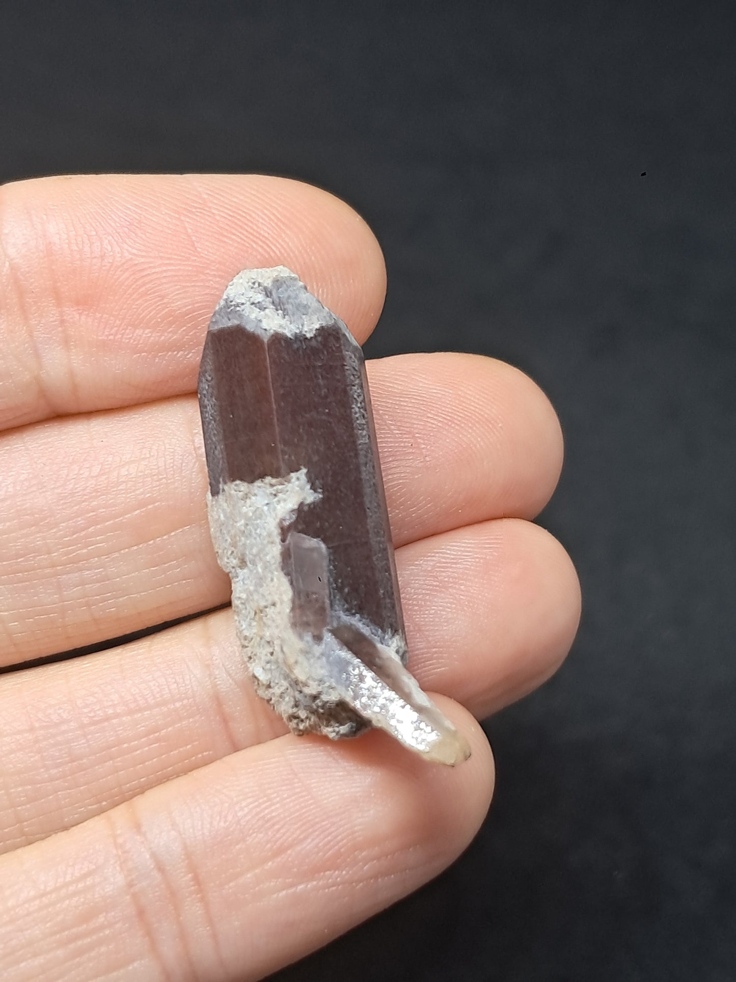 Cristal de topacio natural (México), piedra preciosa rara | Ejemplar mineral n.° TPZ19