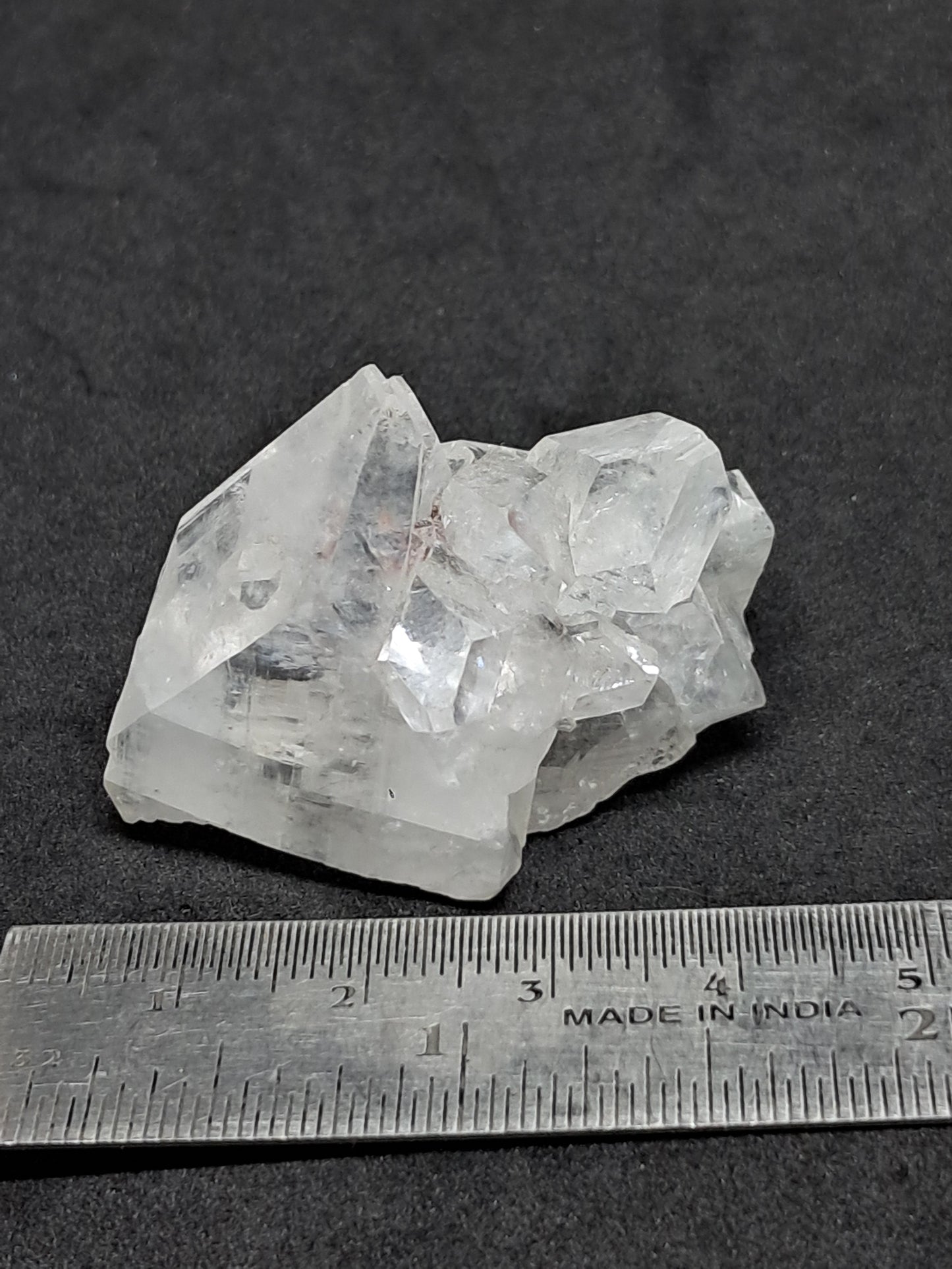 Clear Apophyllite Cluster (Ajanta) Natural Crystal | Mineral Specimen #AP51
