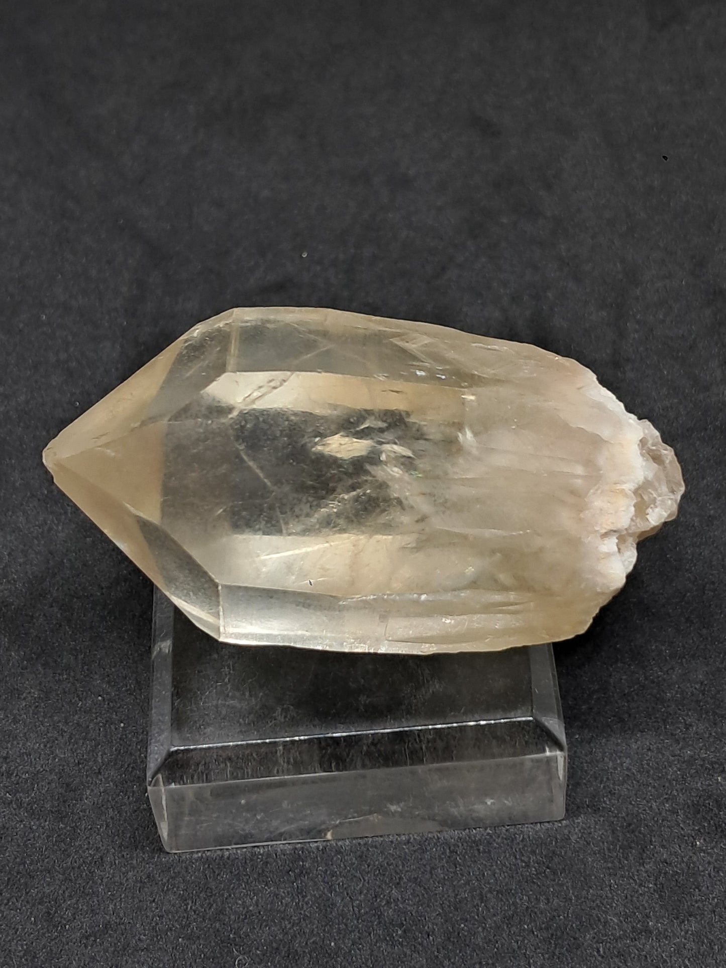 Natural Citrine "Kundalini" (Democratic Republic of Congo) Crystal Point | Mineral Specimen #CTN18
